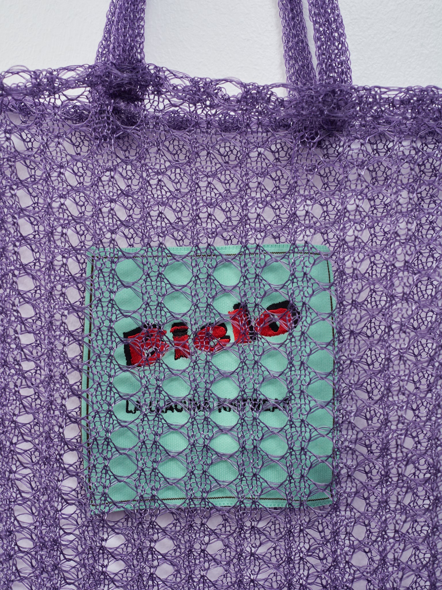 Namu Shop - Bielo Mesh Tote Bag - Lilac