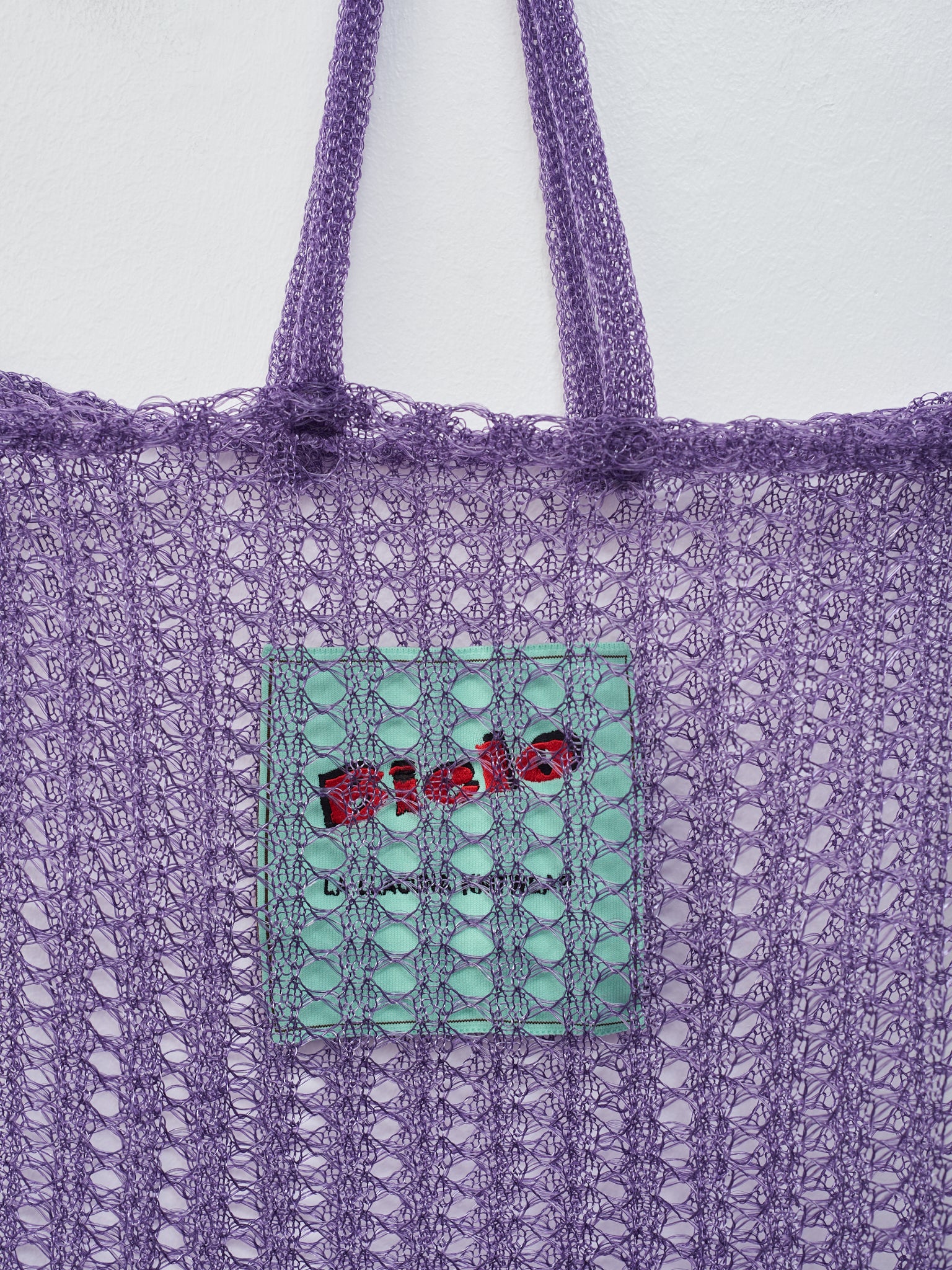 Namu Shop - Bielo Mesh Tote Bag - Lilac