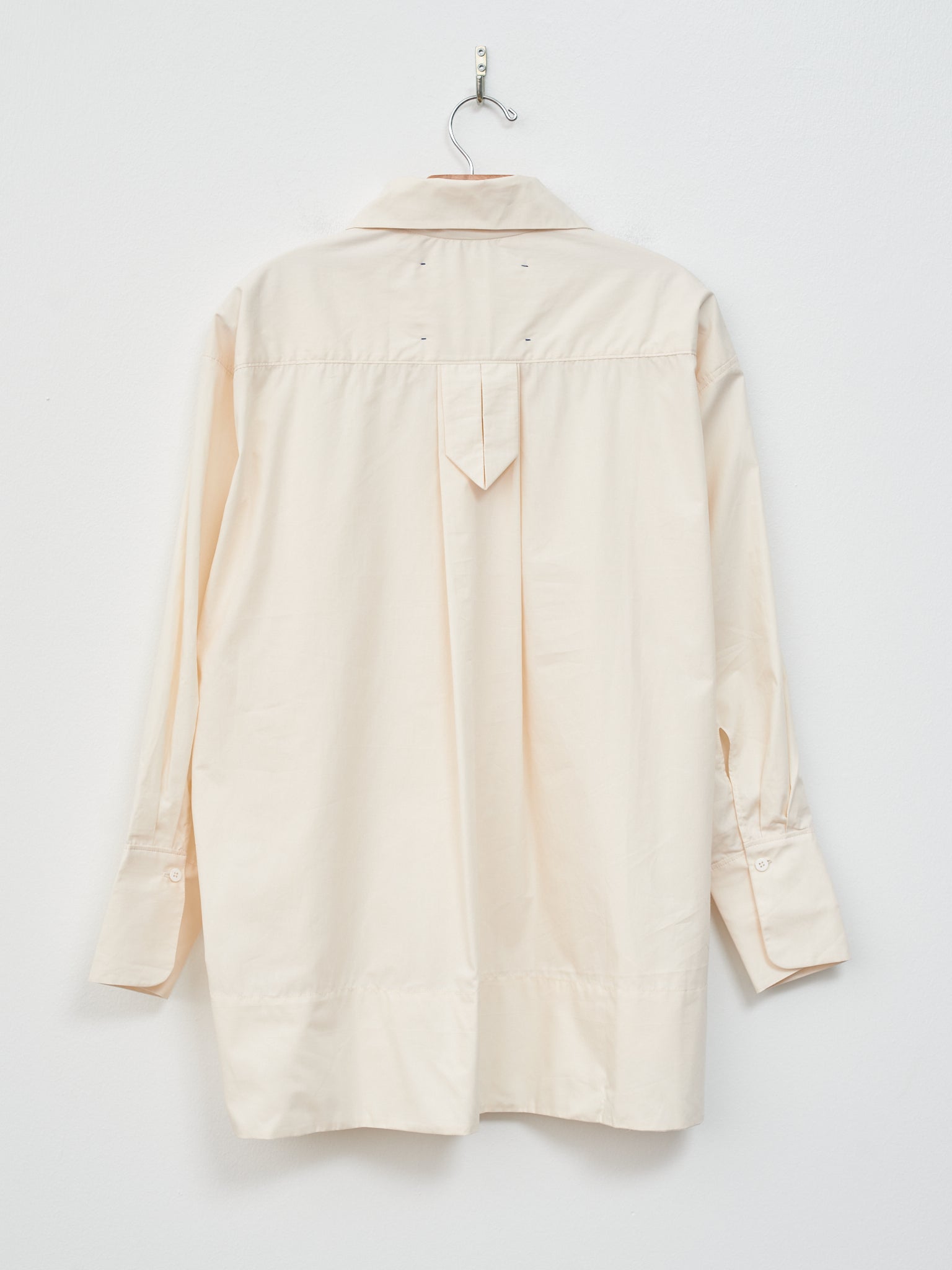 Namu Shop - Studio de Lostanges Long Collar Shirt - White