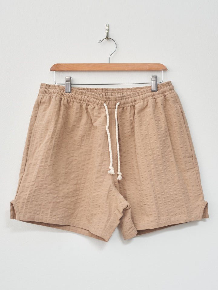 Namu Shop - S.K. Manor Hill MT Short - Tan Puckered Cotton
