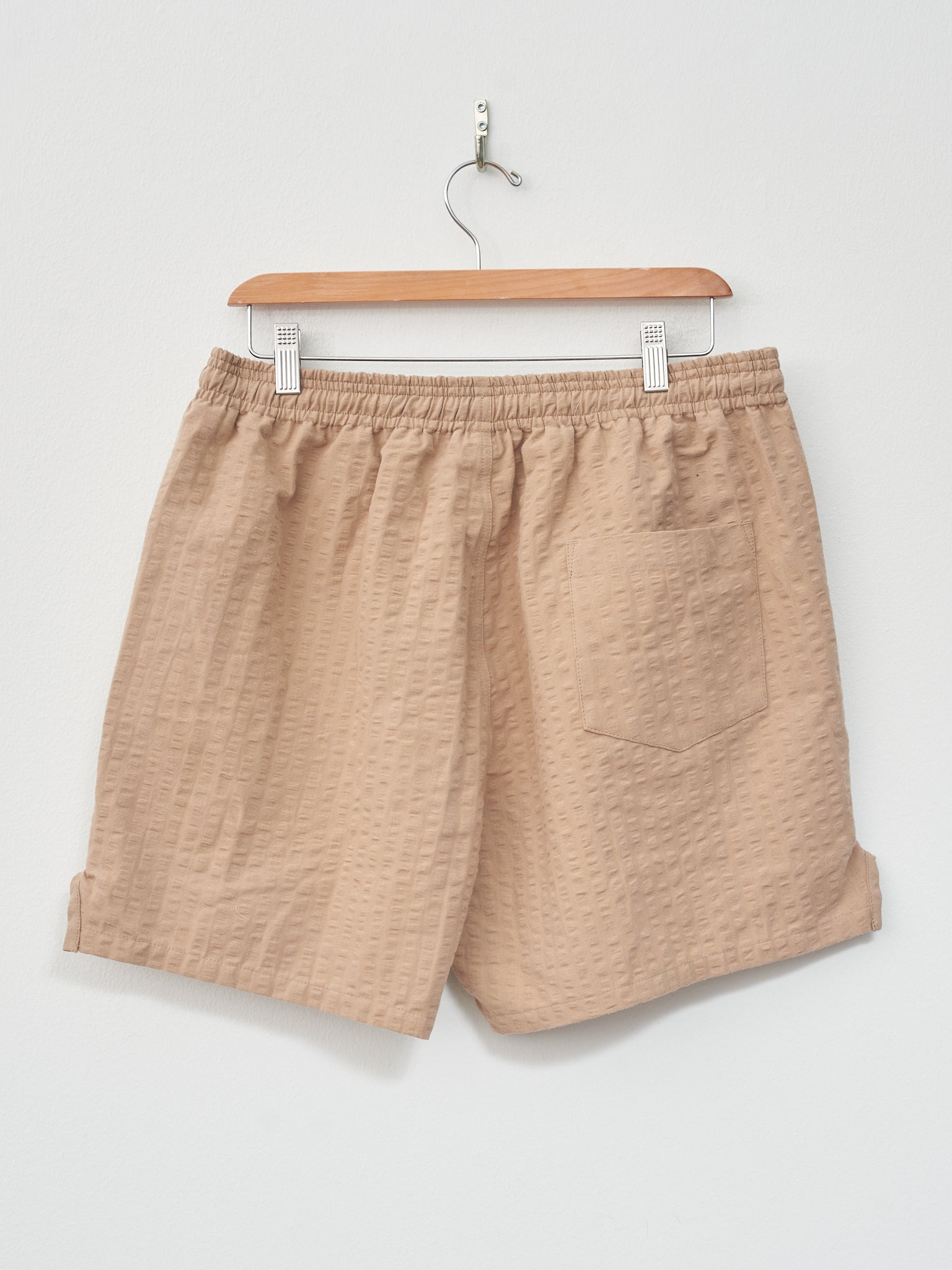 Namu Shop - S.K. Manor Hill MT Short - Tan Puckered Cotton
