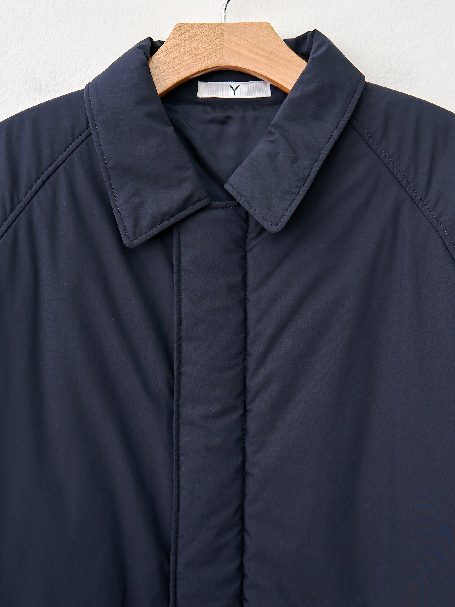 Namu Shop - Y Organic Cotton/Polyester Padded Coat - Navy