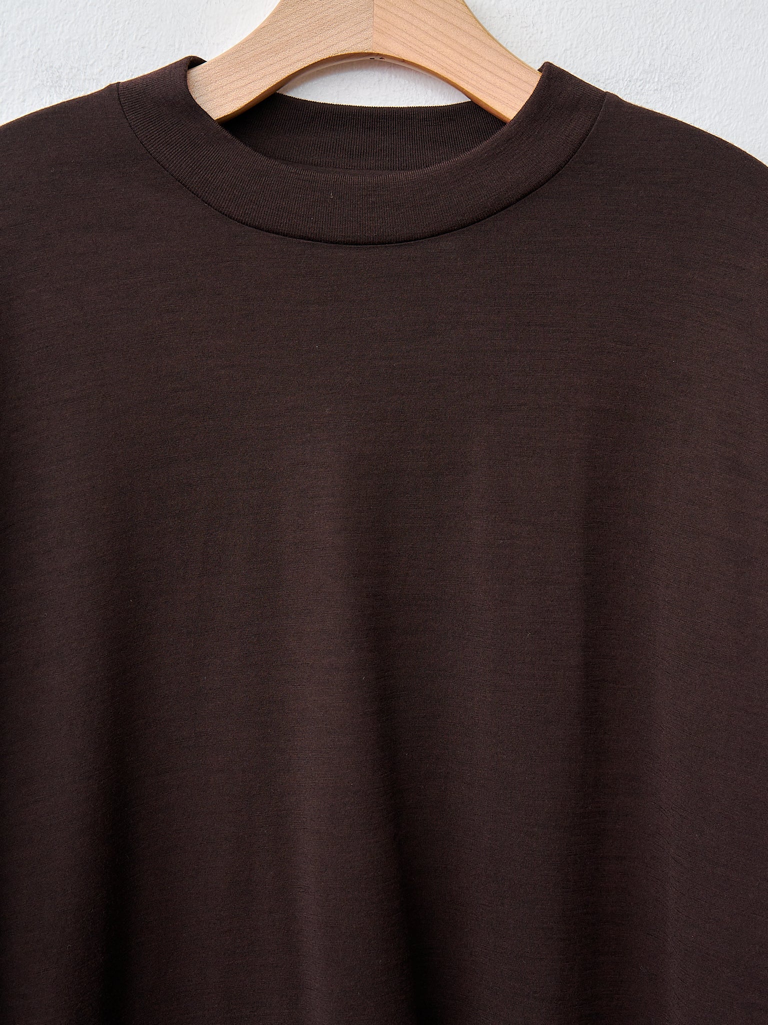 Namu Shop - Kaptain Sunshine Super Soft Merino Tenjiku L/S Tee - Brown