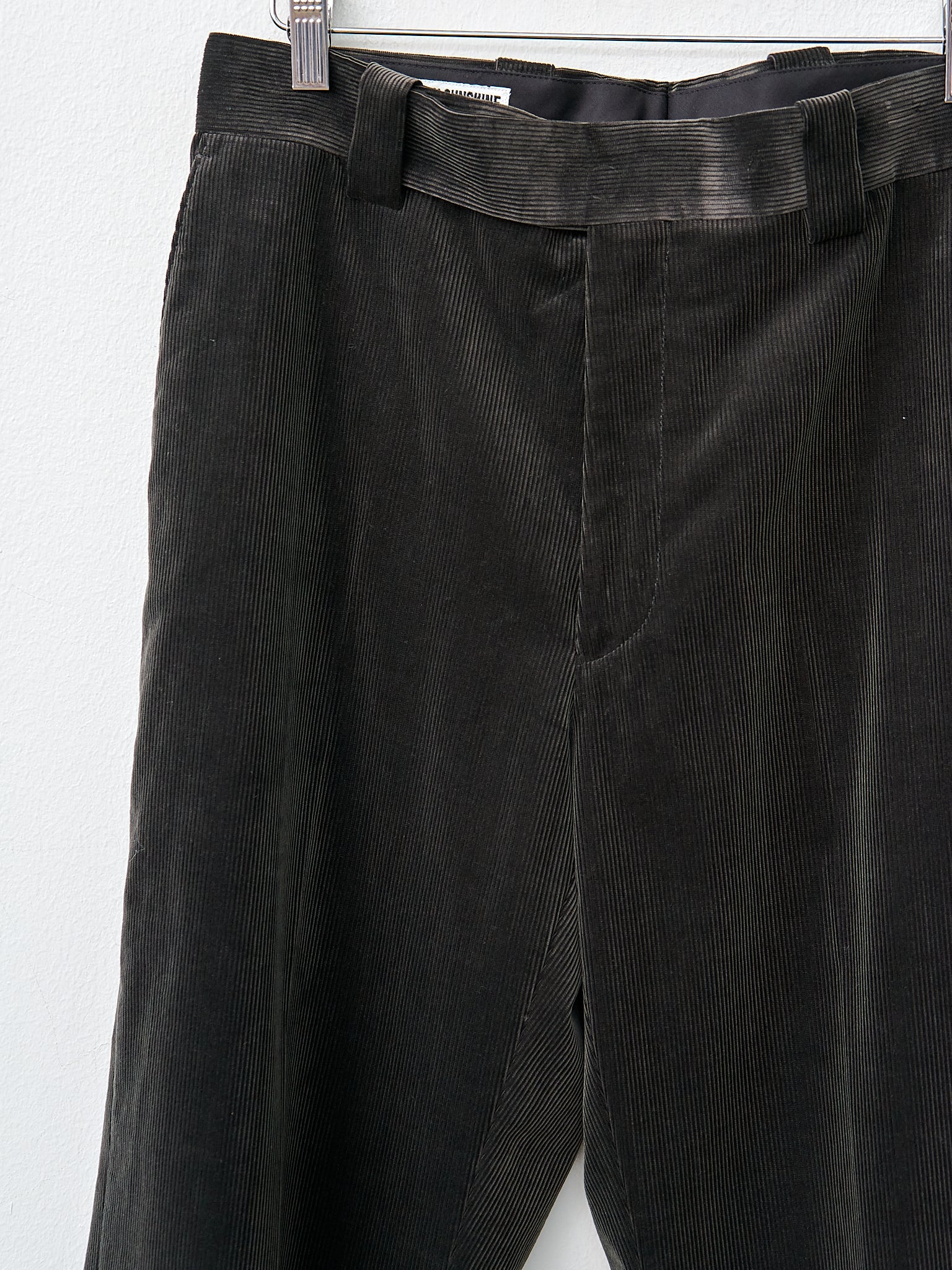 Namu Shop - Kaptain Sunshine D Slacks - Charcoal Corduroy