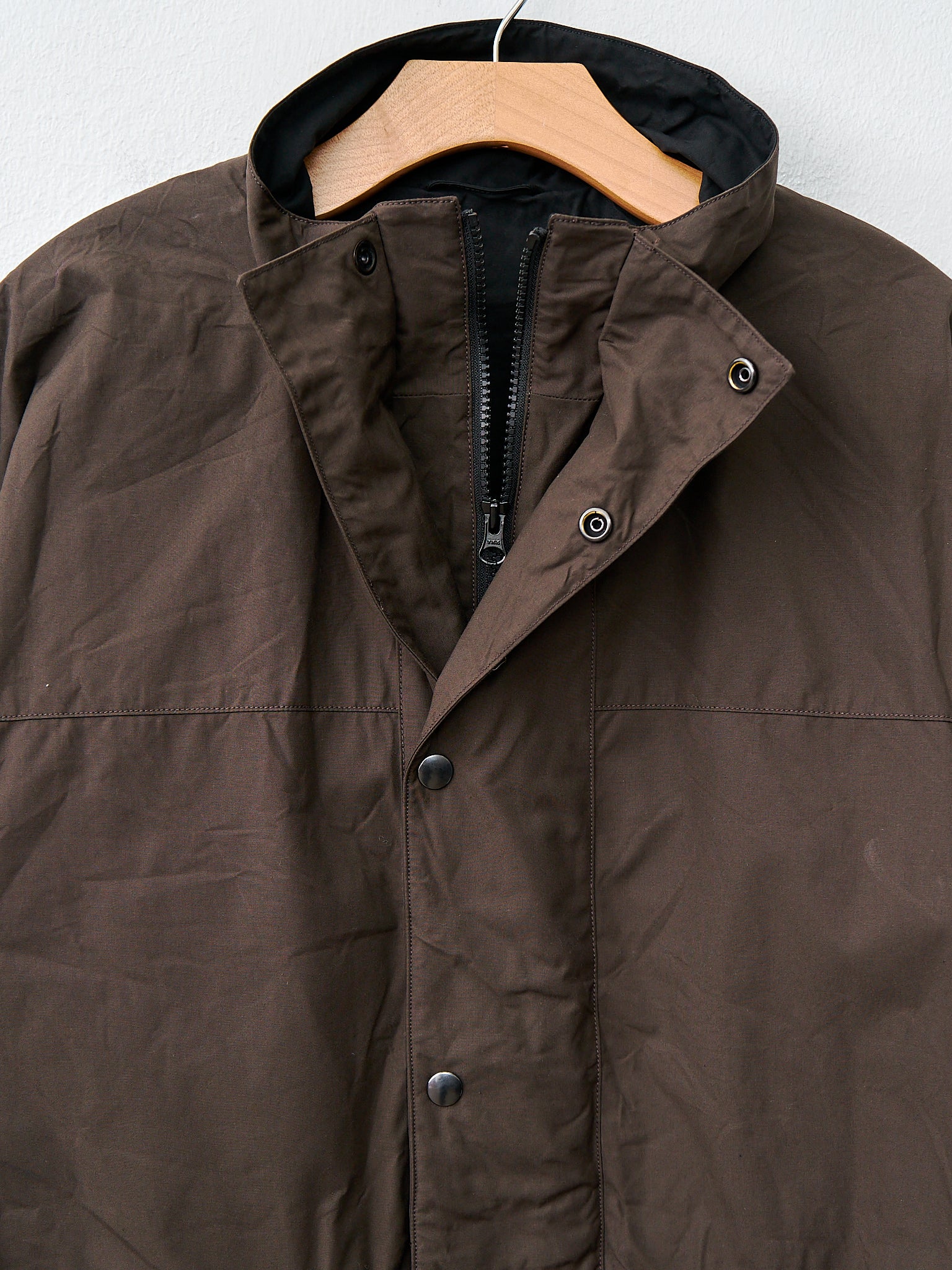 Namu Shop - Kaptain Sunshine Cotton Field Jacket - Black Olive