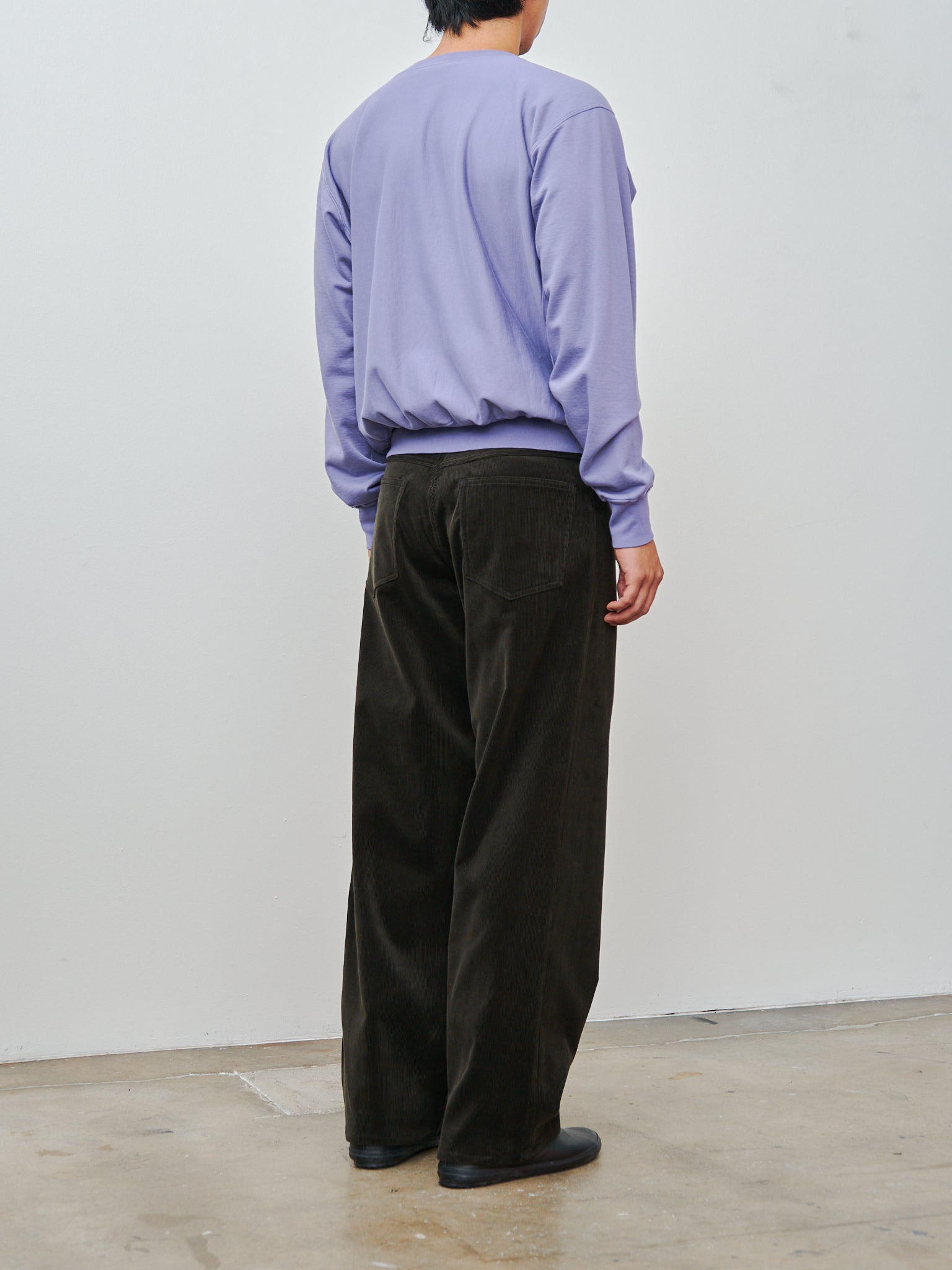 Namu Shop - Auralee Finx Corduroy Pants - Dark Brown