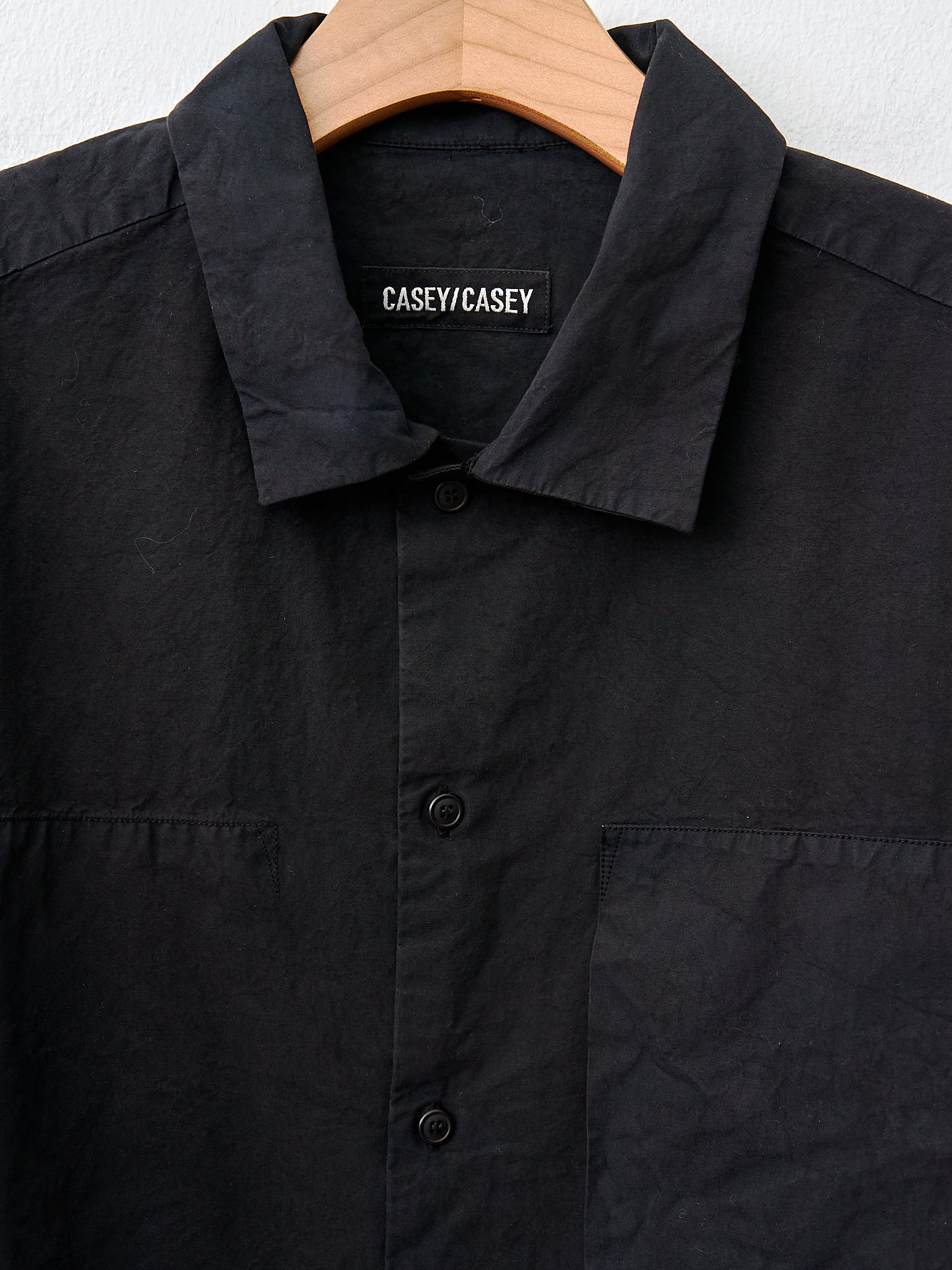 Namu Shop - Casey Casey Mili Volume Shirt - Black