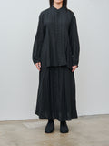 Namu Shop - Ichi Antiquites French Linen Shirt - Black