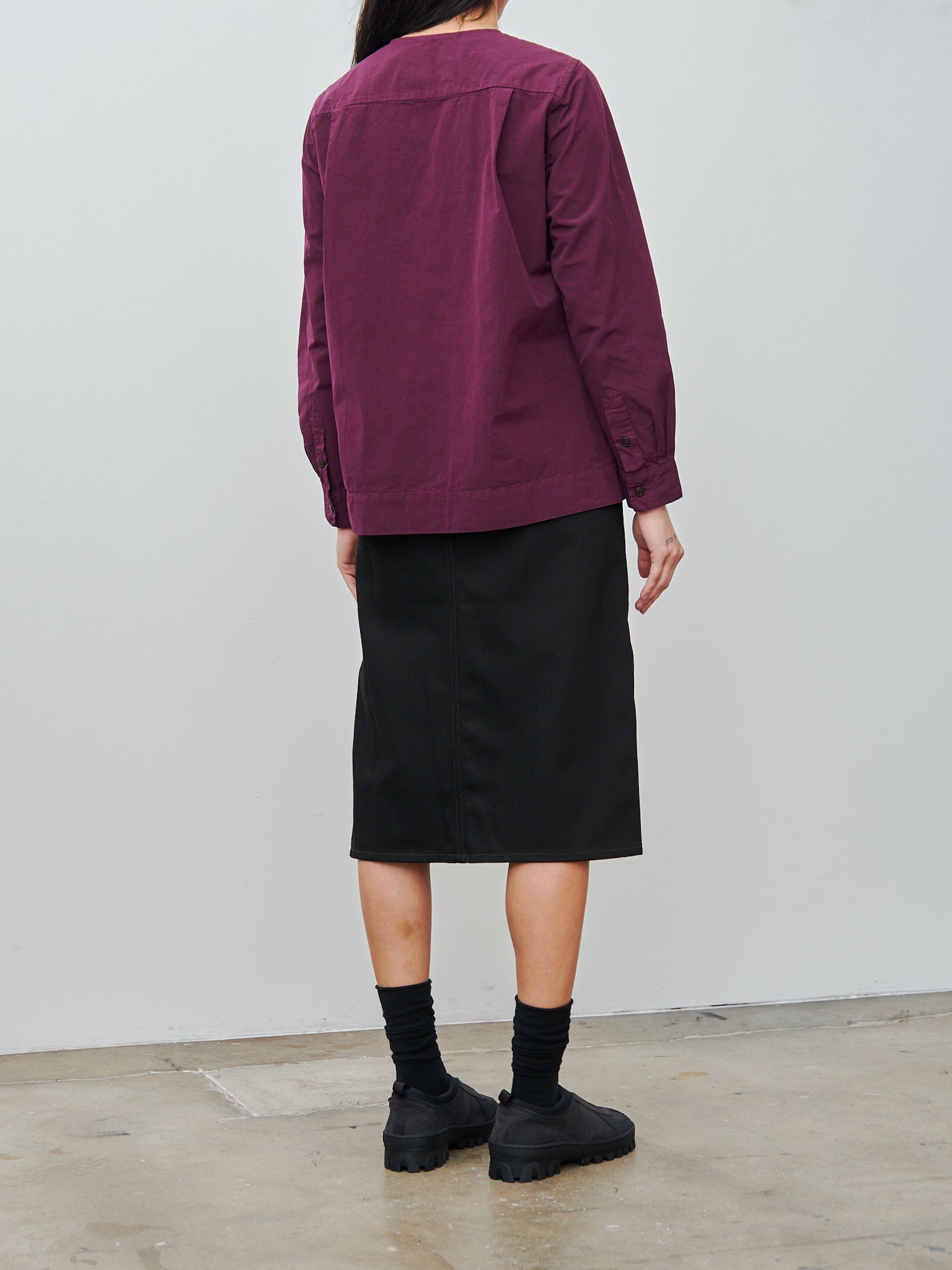 Namu Shop - Casey Casey Verger Shirt - Blackberry