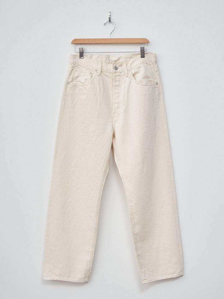 Namu Shop - Hatski Straight Washi Denim - Ecru