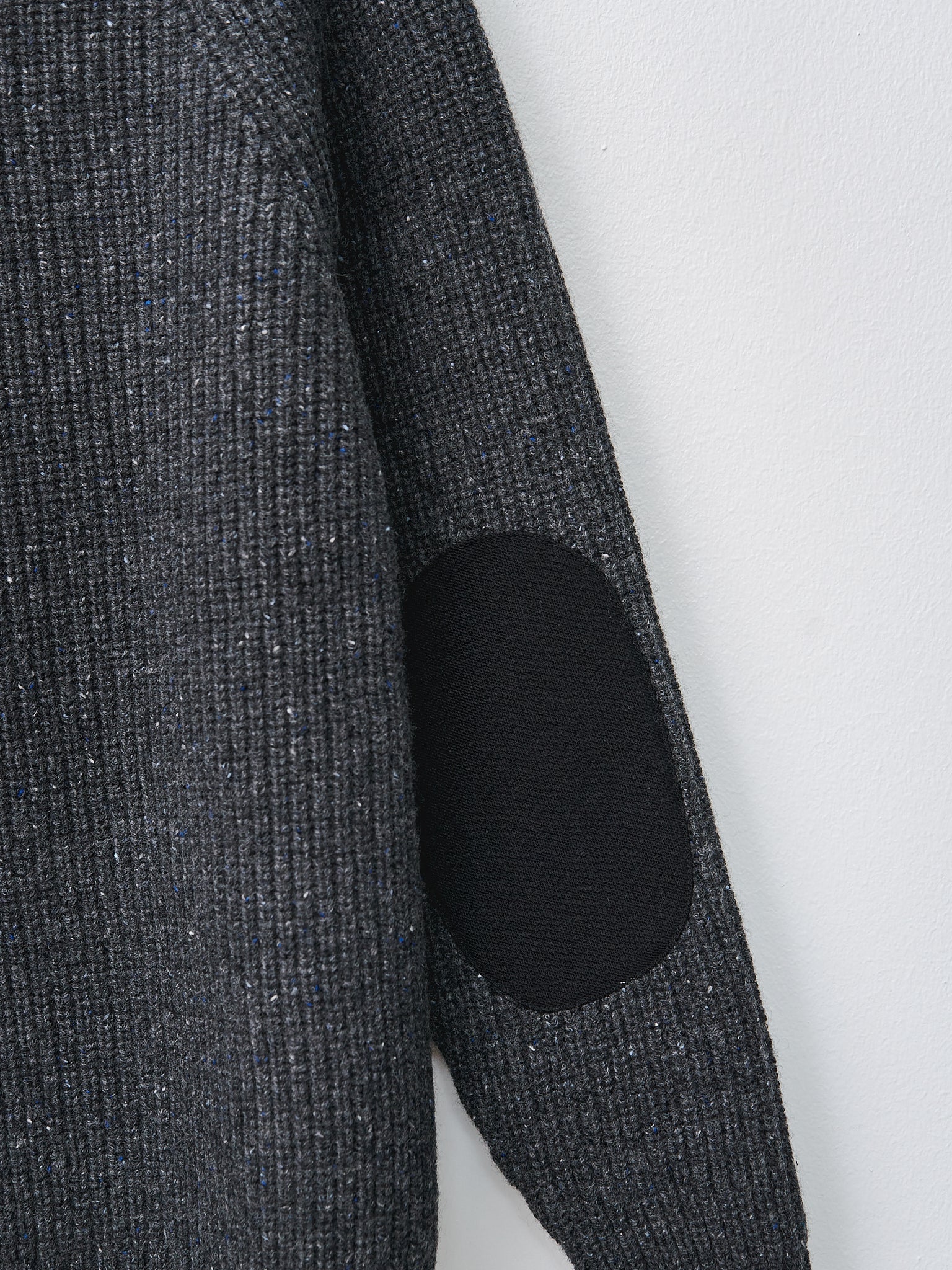 Namu Shop - Fujito Rib Knit Sweater - Charcoal