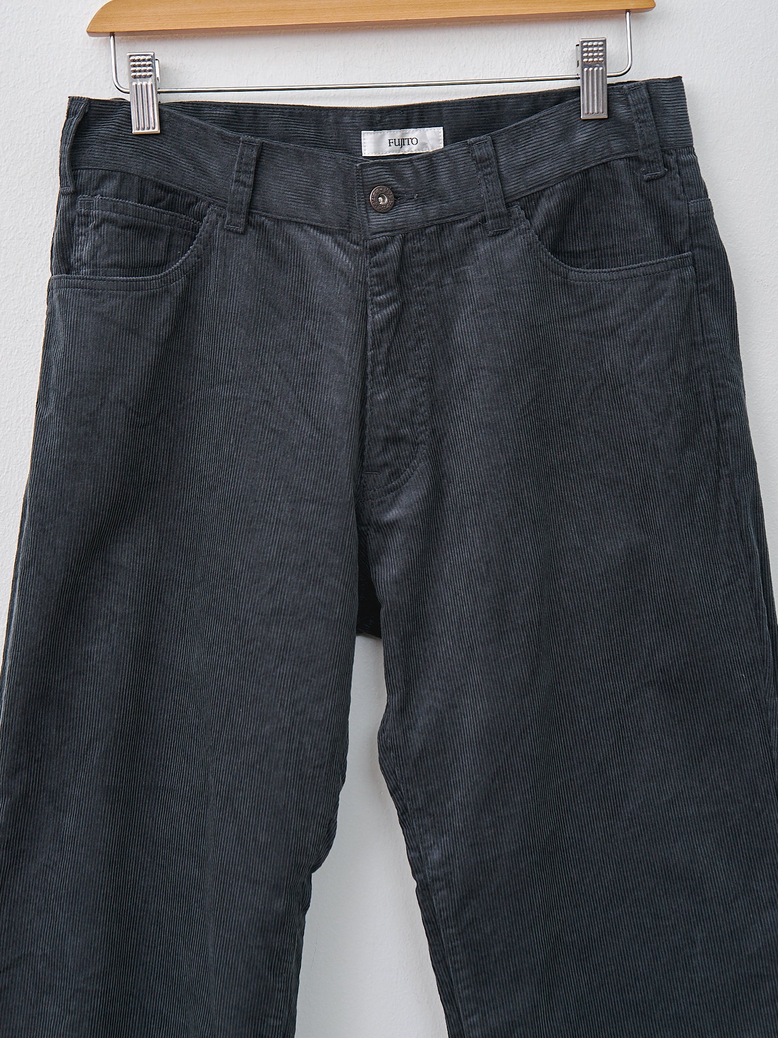 Namu Shop - Fujito Cowboy Pants - Charcoal