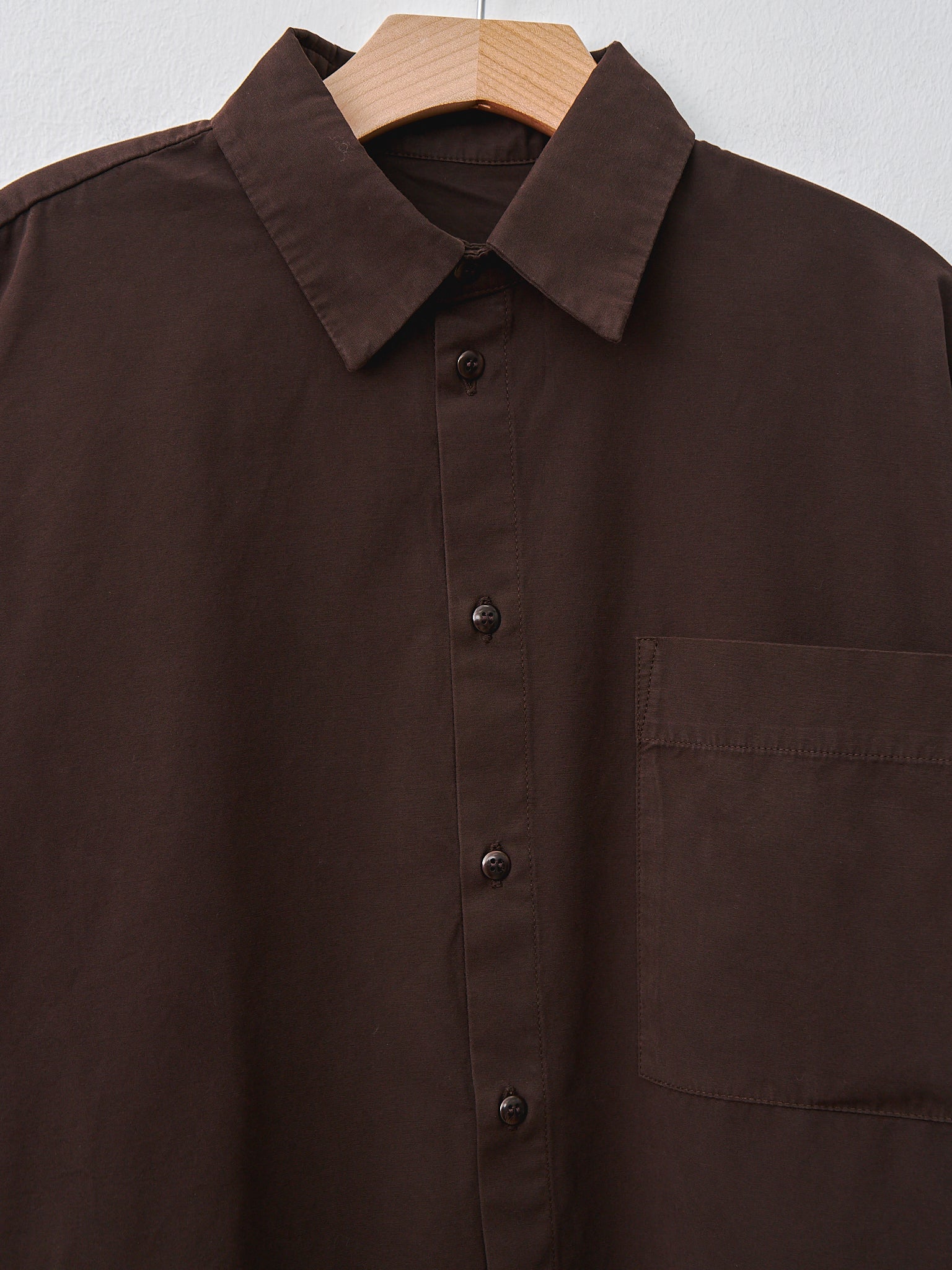 Namu Shop - Toogood The Painter Shirt - Fine Canvas Umber