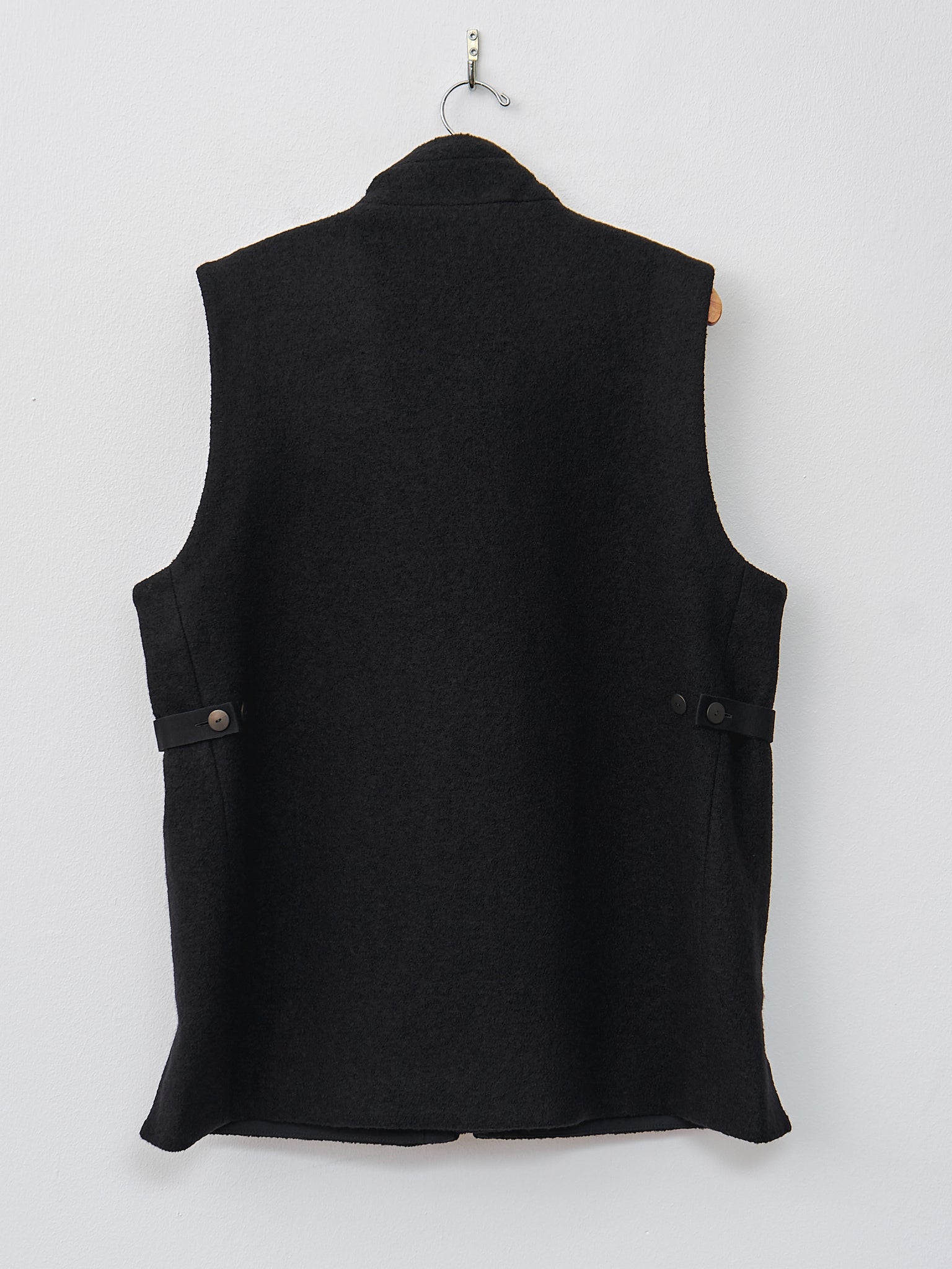 Namu Shop - Toogood The Wayfinder Gilet - Wool Fleece Flint