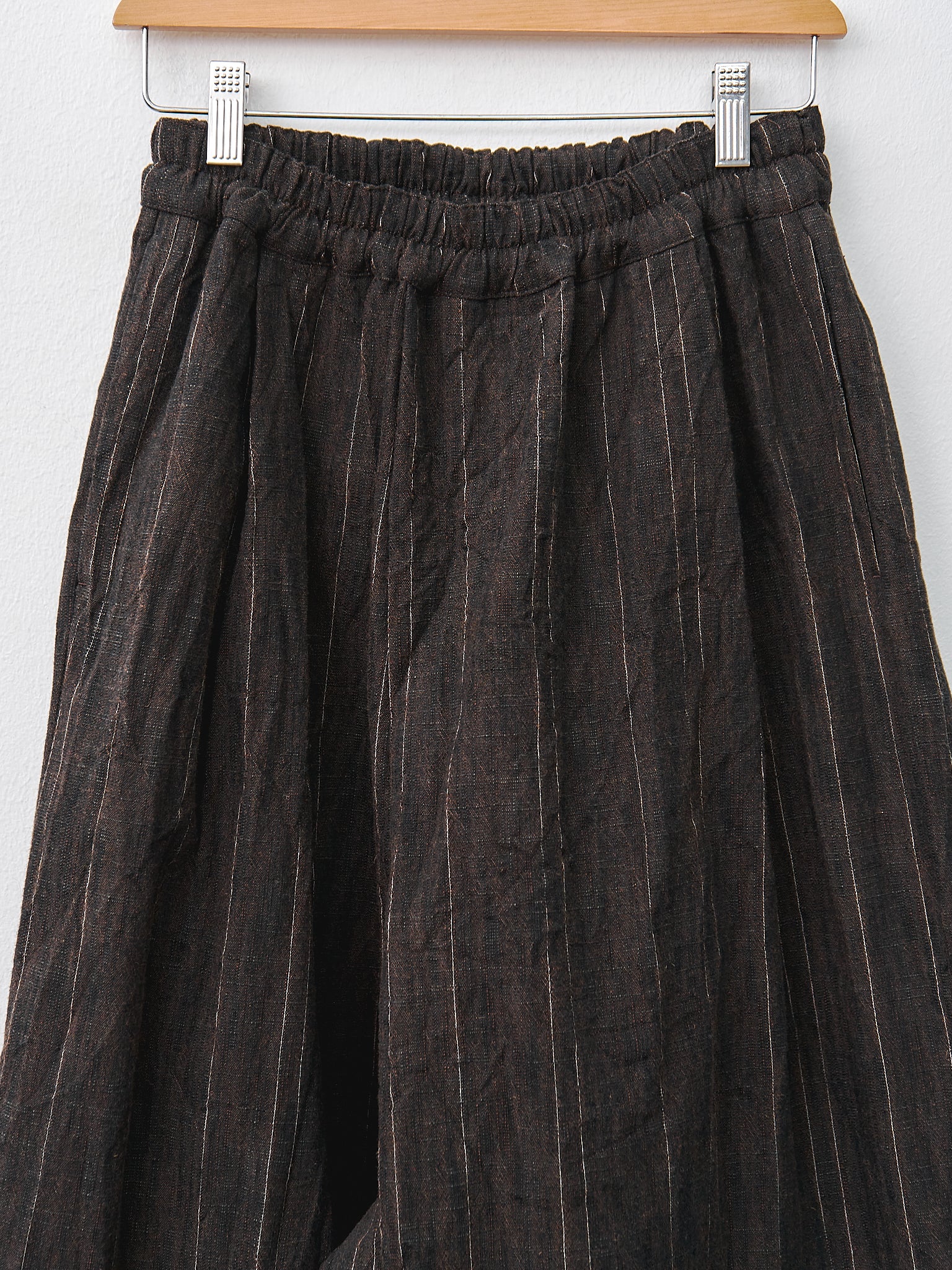 Namu Shop - Toogood The Baker Trouser - Crumbled Stripe Walnut