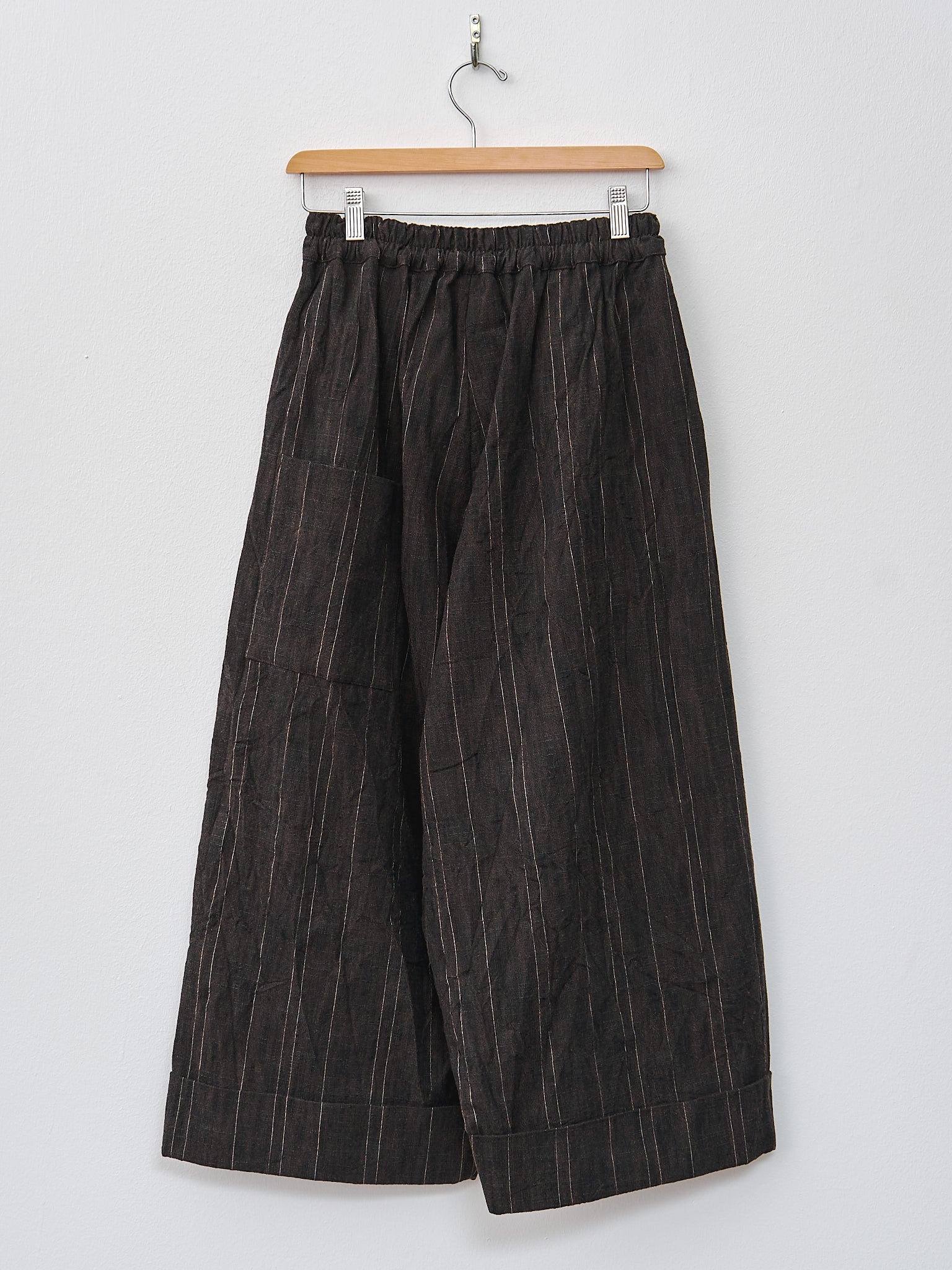 Namu Shop - Toogood The Baker Trouser - Crumbled Stripe Walnut
