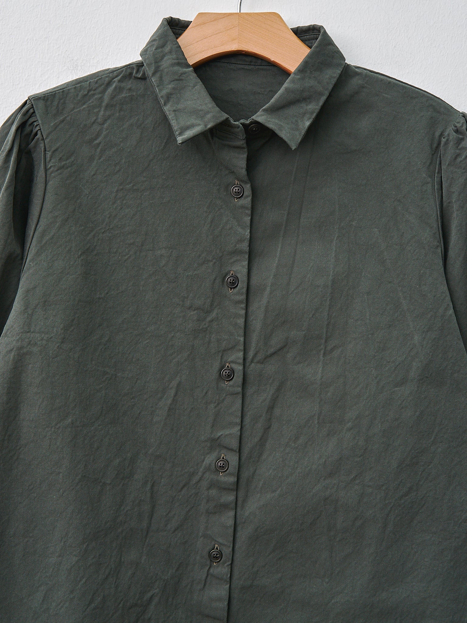 Namu Shop - Casey Casey Atoll ML Shirt - Dark Khaki