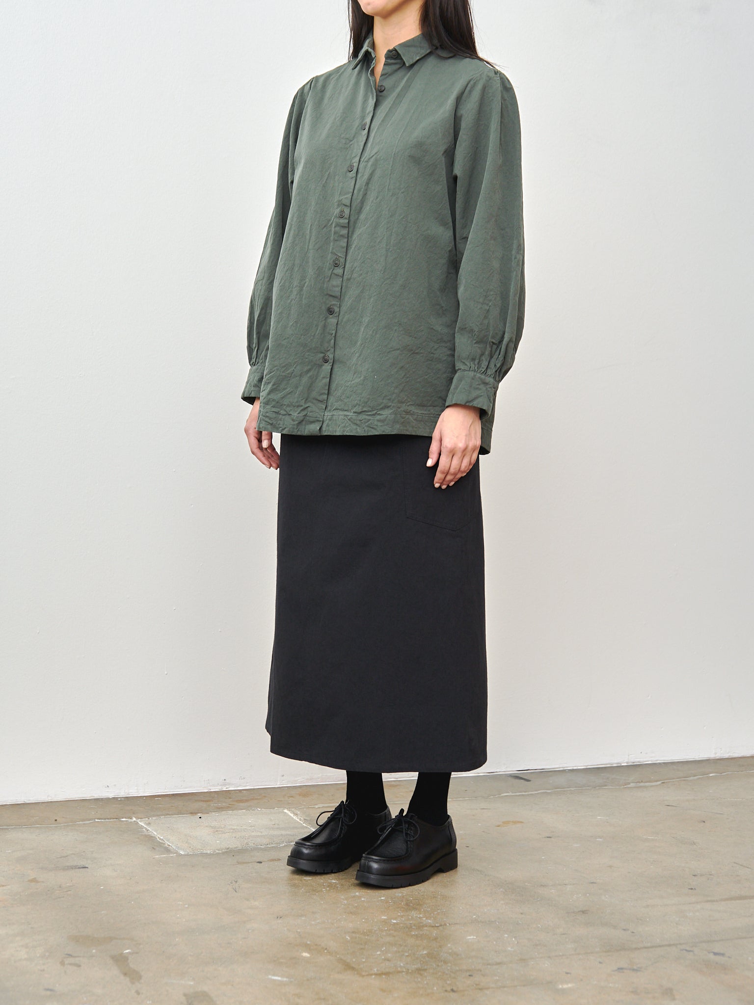 Namu Shop - Toogood The Scout Skirt - Strong Cotton Flint