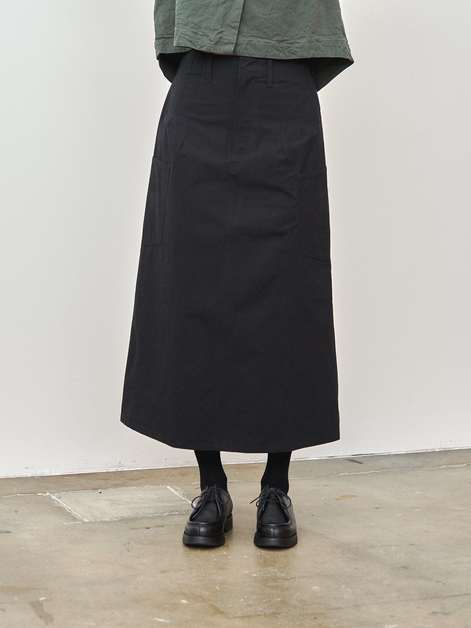 Namu Shop - Toogood The Scout Skirt - Strong Cotton Flint