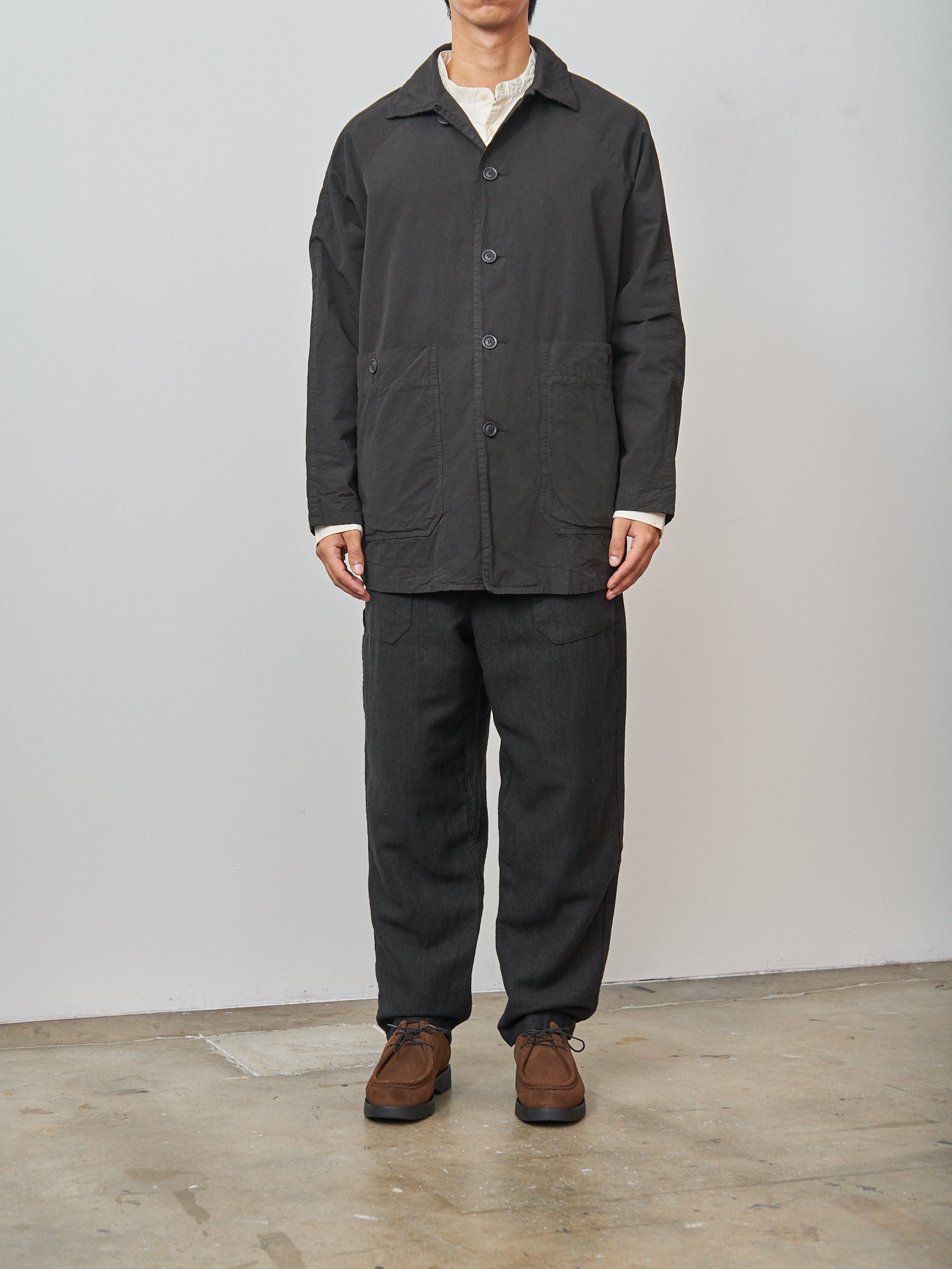 Namu Shop - Casey Casey H Work Coat - Black