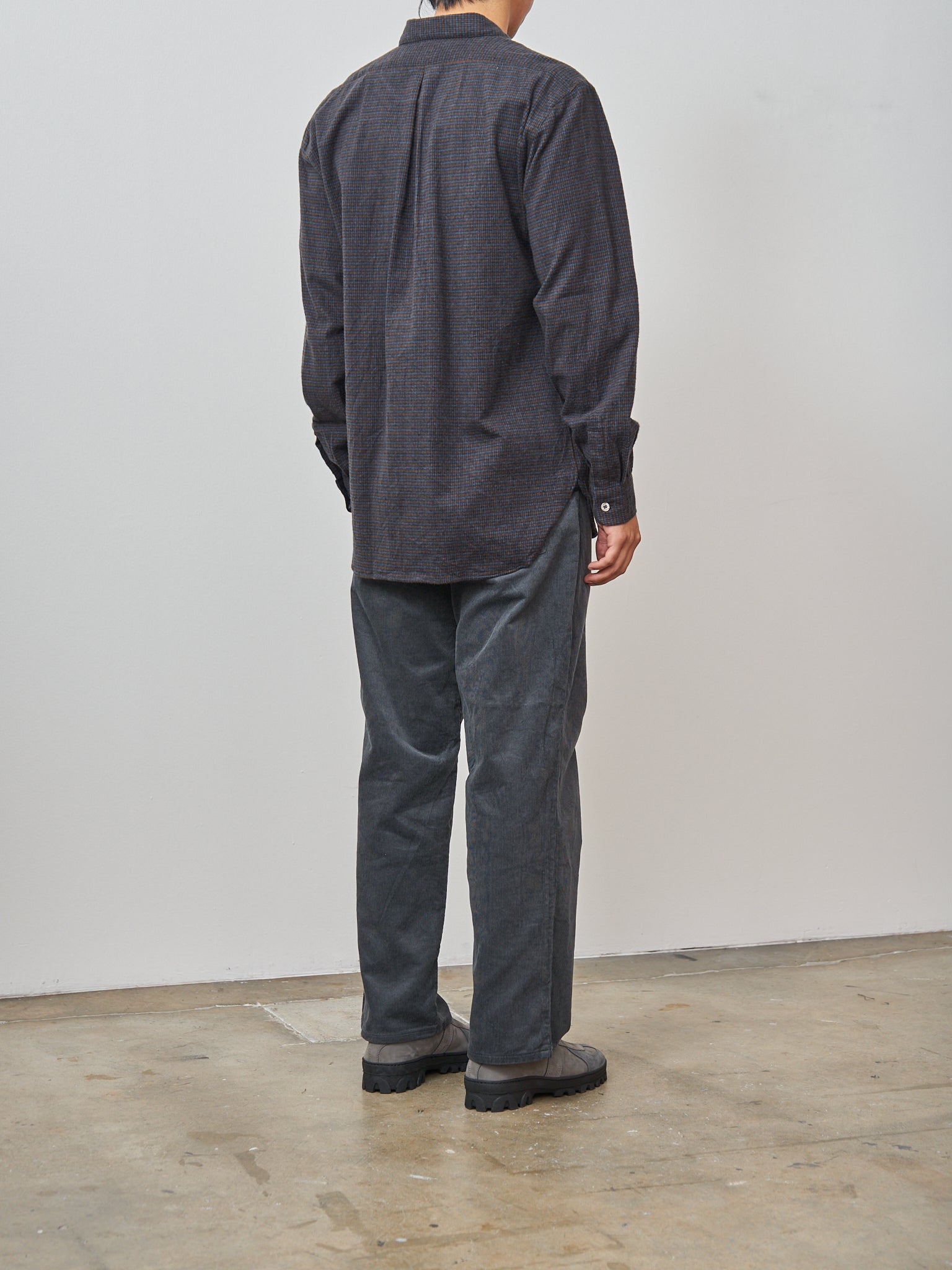 Namu Shop - Fujito Hike Shirt - Brown Check
