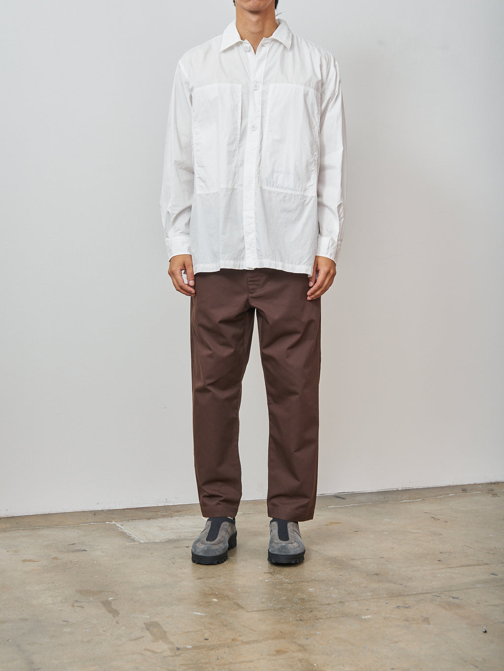 Namu Shop - Fujito Easy Pants - Brown