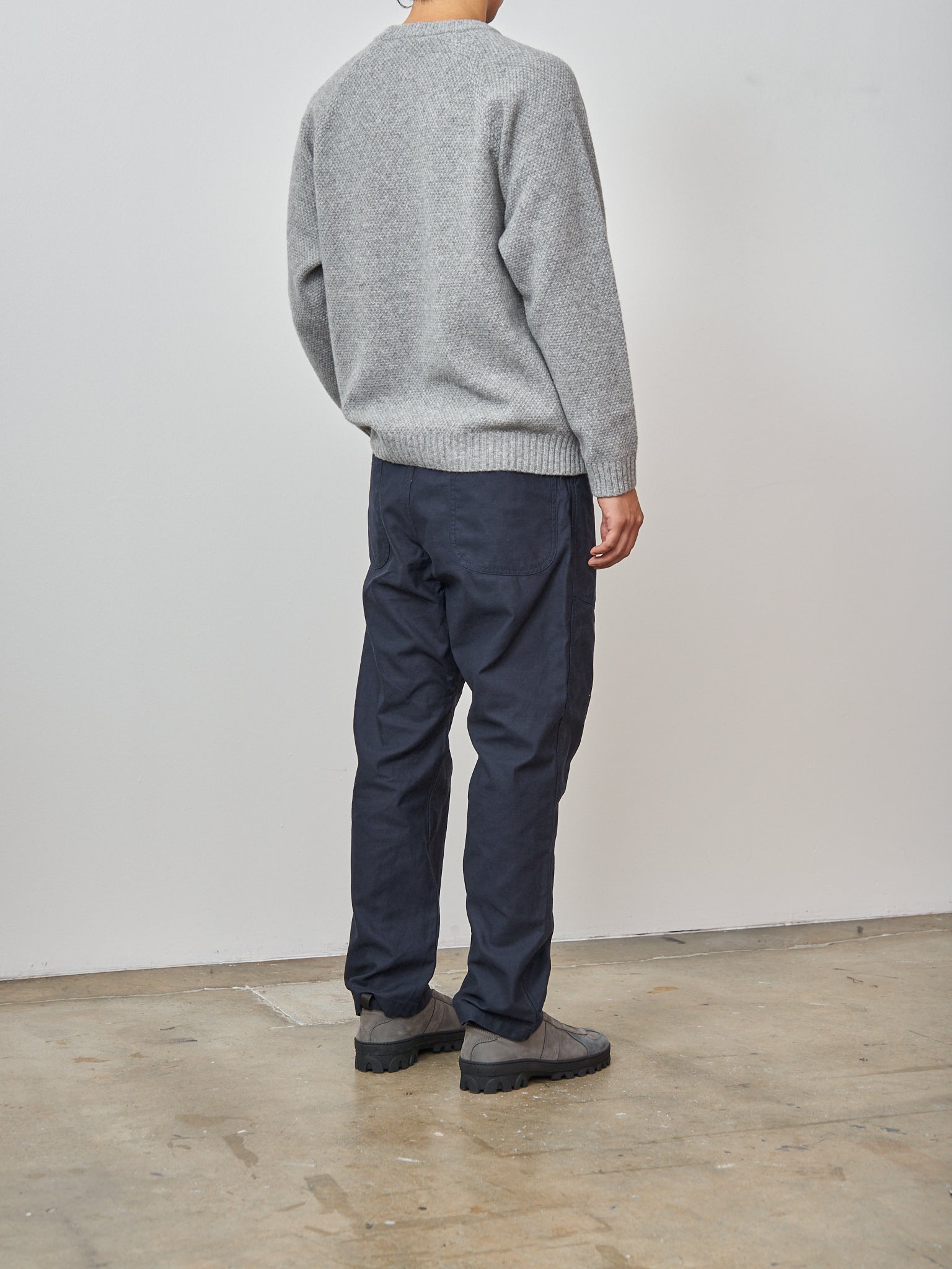 Namu Shop - Fujito Fatigue Easy Pants - Navy