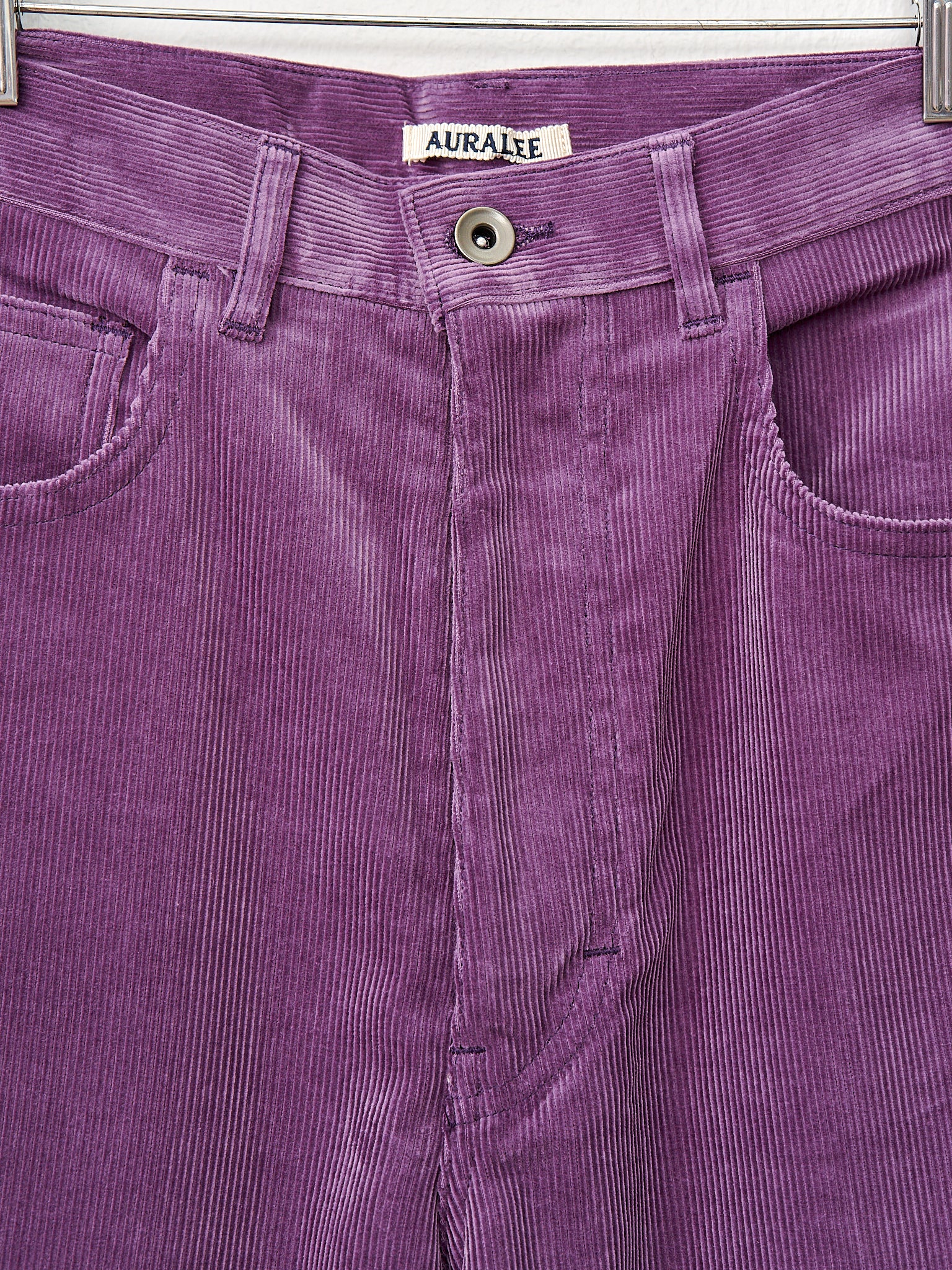 Namu Shop - Auralee Finx Corduroy Pants - Purple