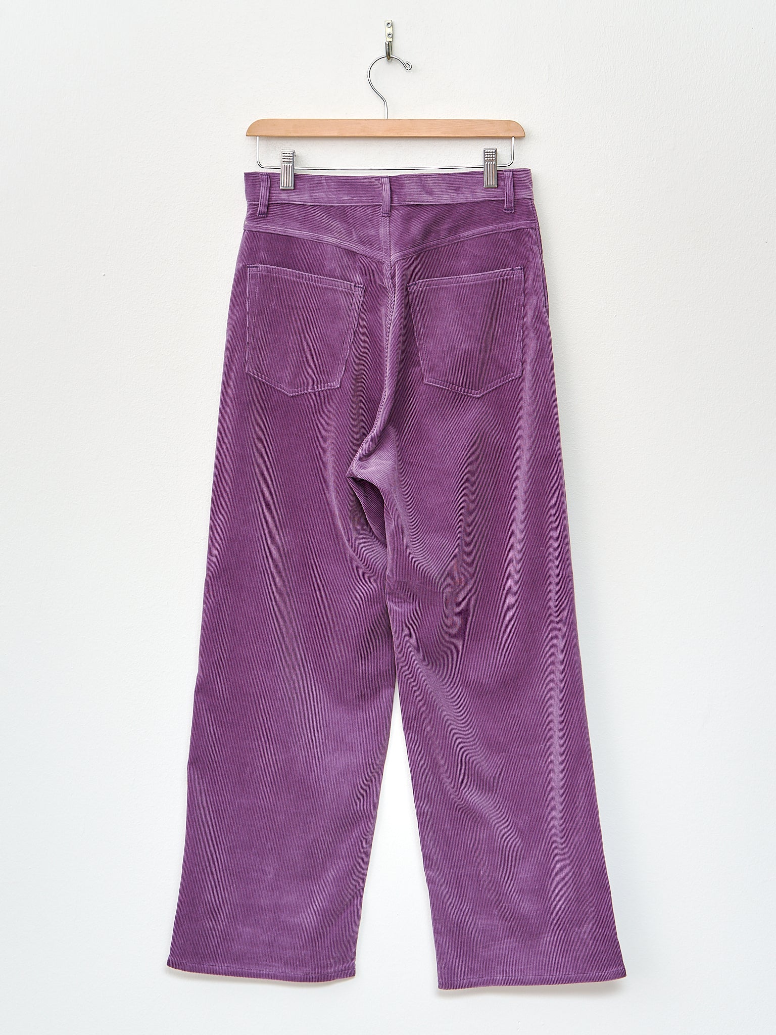 Namu Shop - Auralee Finx Corduroy Pants - Purple