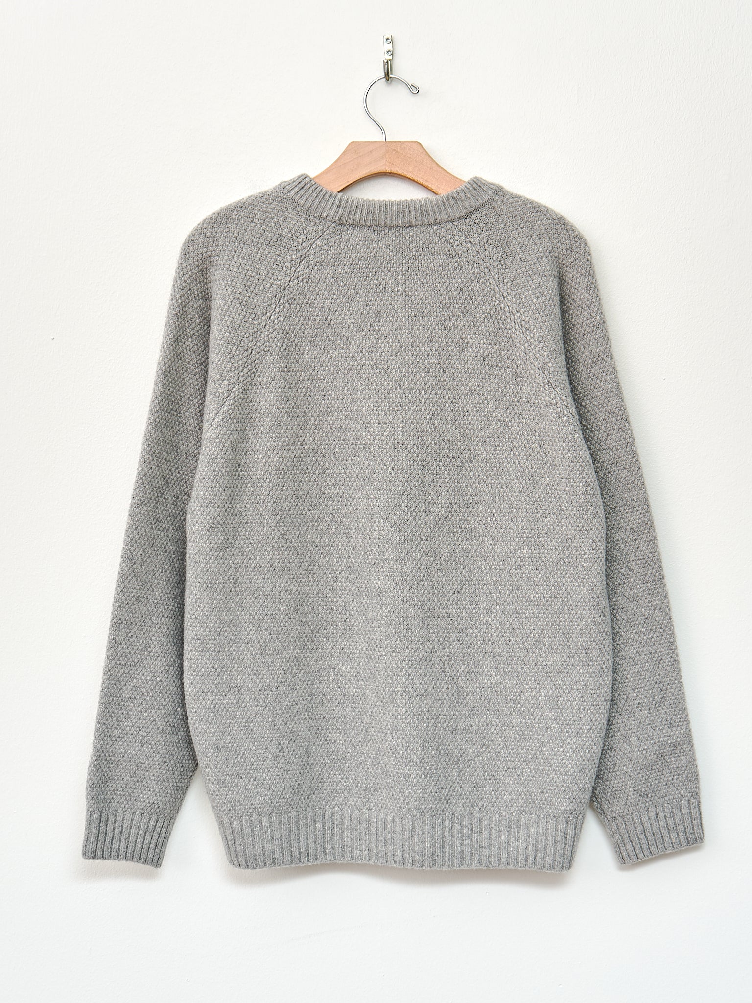Namu Shop - Aton Lambswool Crewneck Sweater - Gray