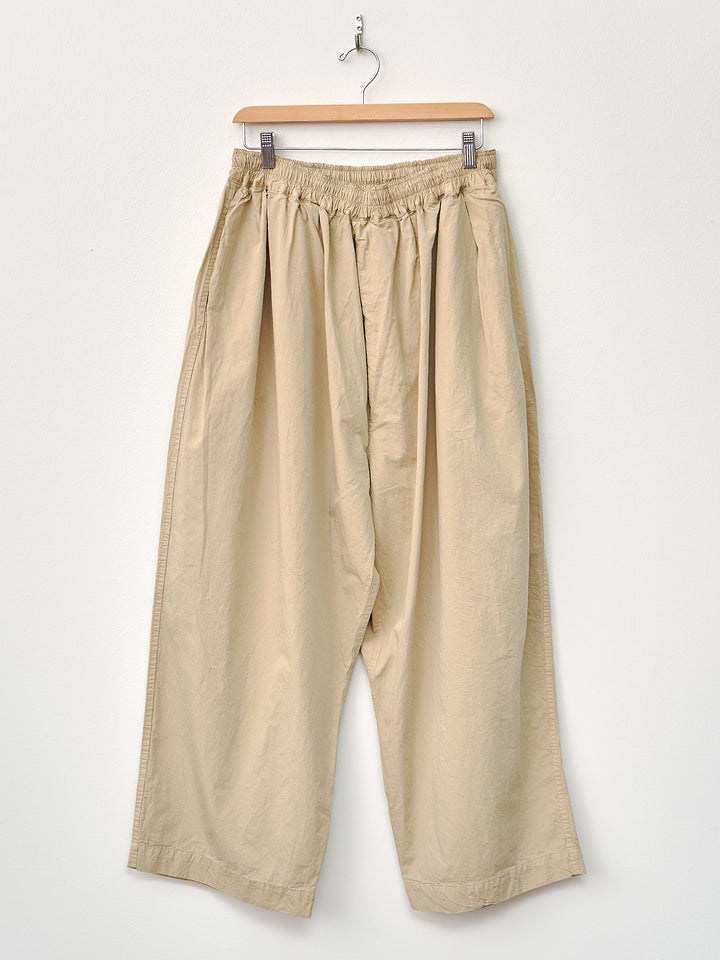 Namu Shop - Veritecoeur Unisex Easy Tuck Pants - Beige