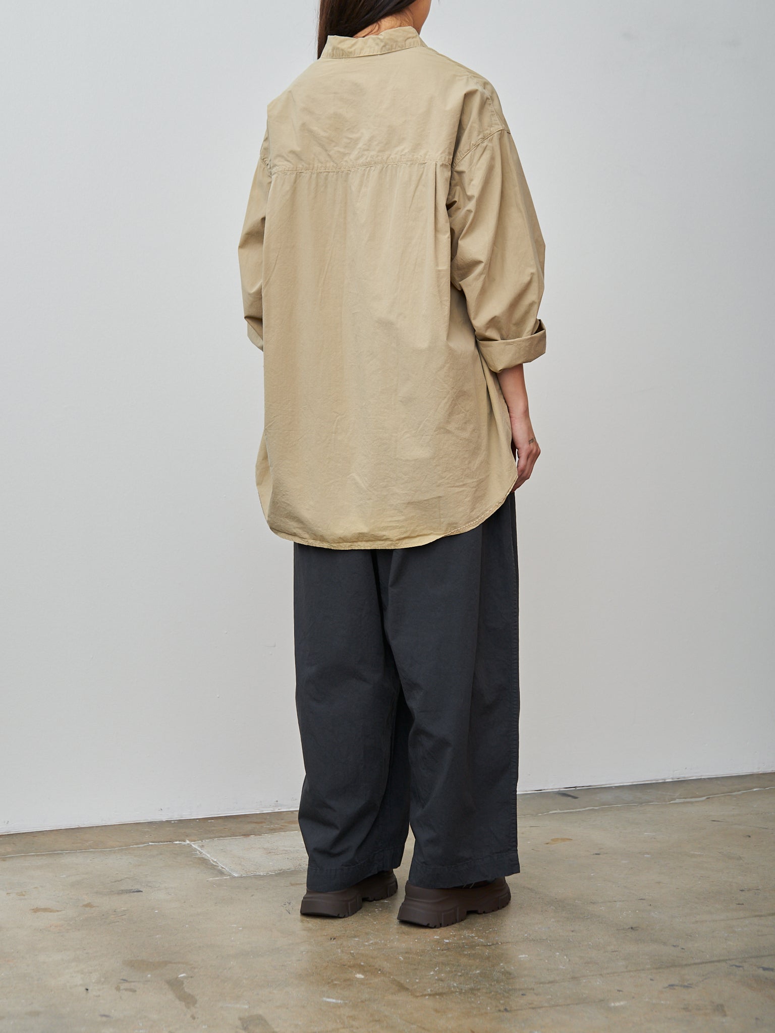 Namu Shop - Veritecoeur Unisex Shirt - Beige