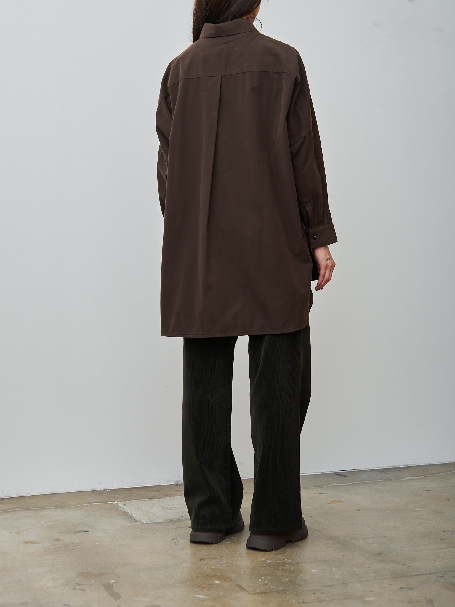 Namu Shop - Toogood The Painter Shirt - Fine Canvas Umber