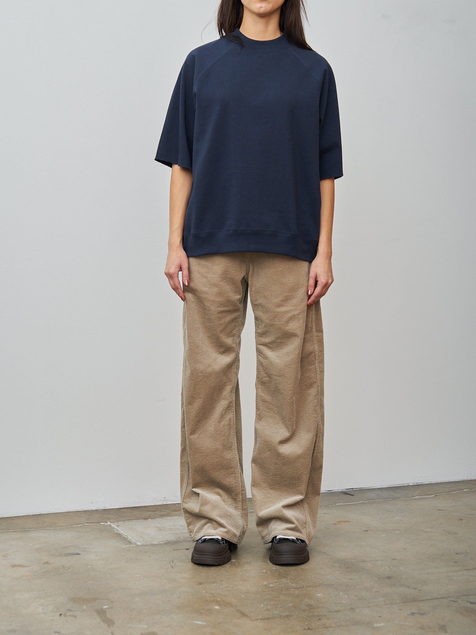 Namu Shop - Sofie D'Hoore Pavia Corduroy Trouser - Sand
