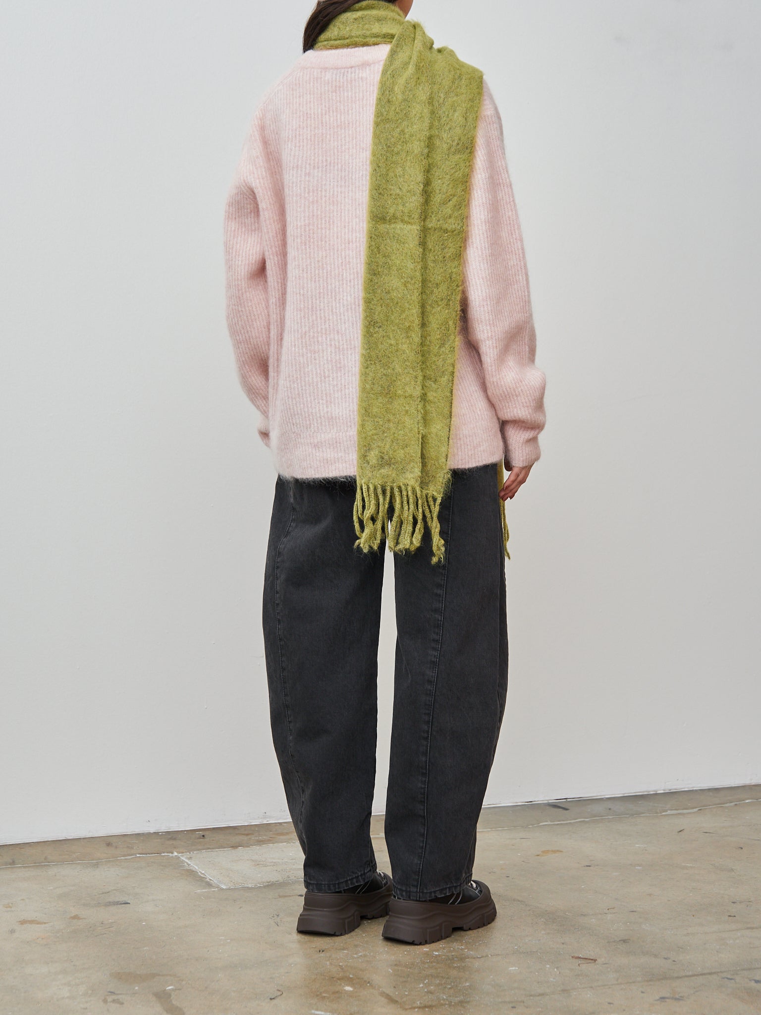 Namu Shop - Sayaka Davis Brushed Mohair Scarf - Matcha