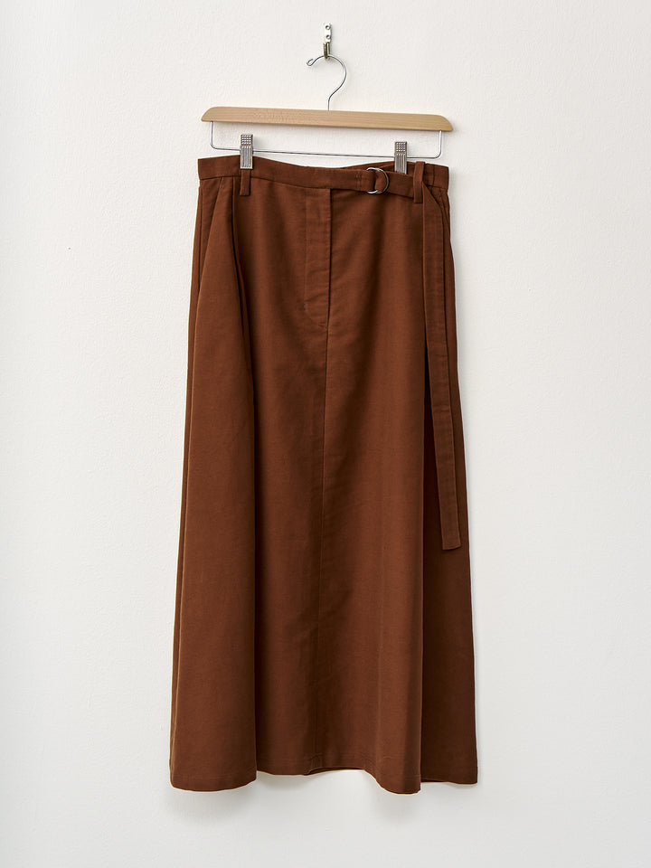 Namu Shop - Sayaka Davis Flared Skirt - Cinnamon