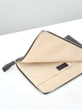 Namu Shop - Lemaire Document Holder - Dark Chocolate (grained leather)