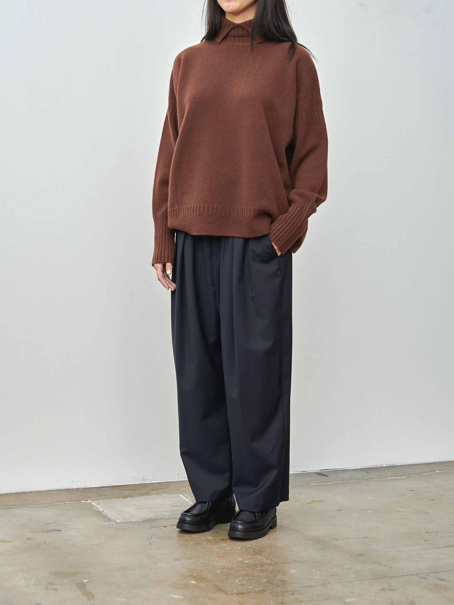 Namu Shop - Nicholson & Nicholson Lulu Knit - Brown