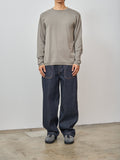 Namu Shop - Document One Wash Denim Layer Trousers - Indigo