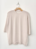Namu Shop - Sayaka Davis Cashmere Tee - Salt