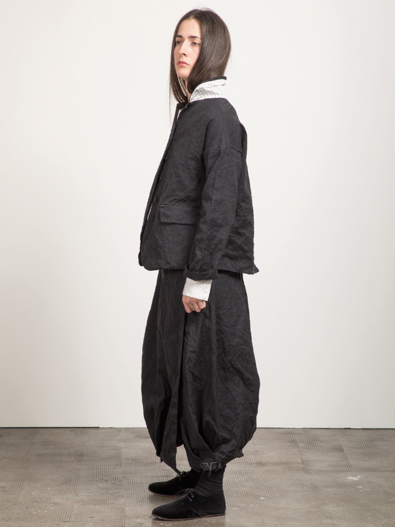Namu Shop - Album di Famiglia Inox Loose Blazer - Slate