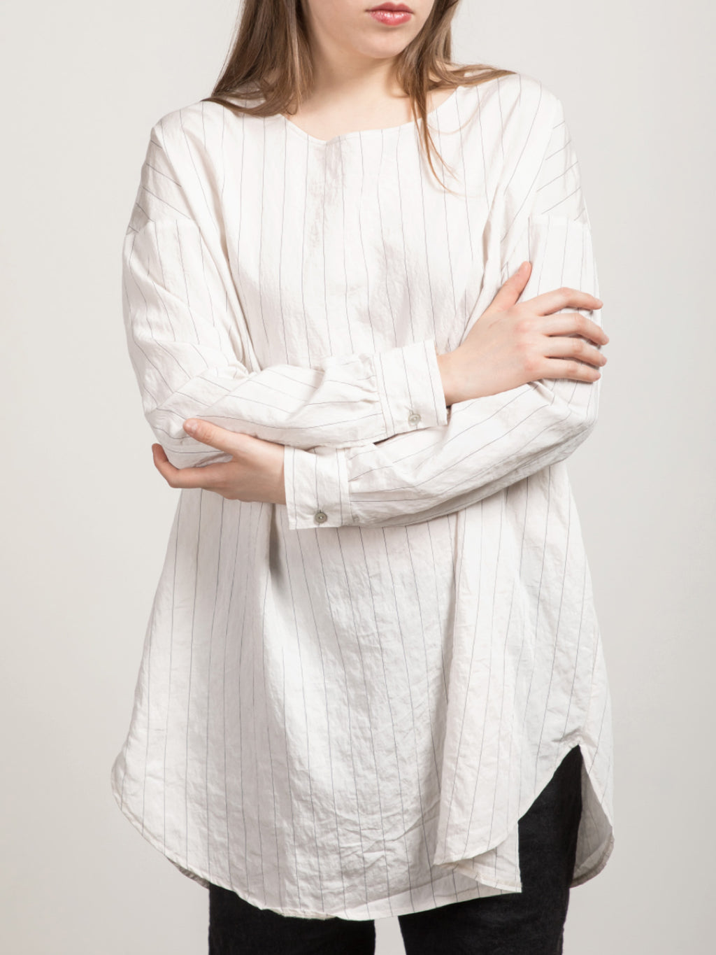 Namu Shop - Album di Famiglia Striped Tunic - Off White