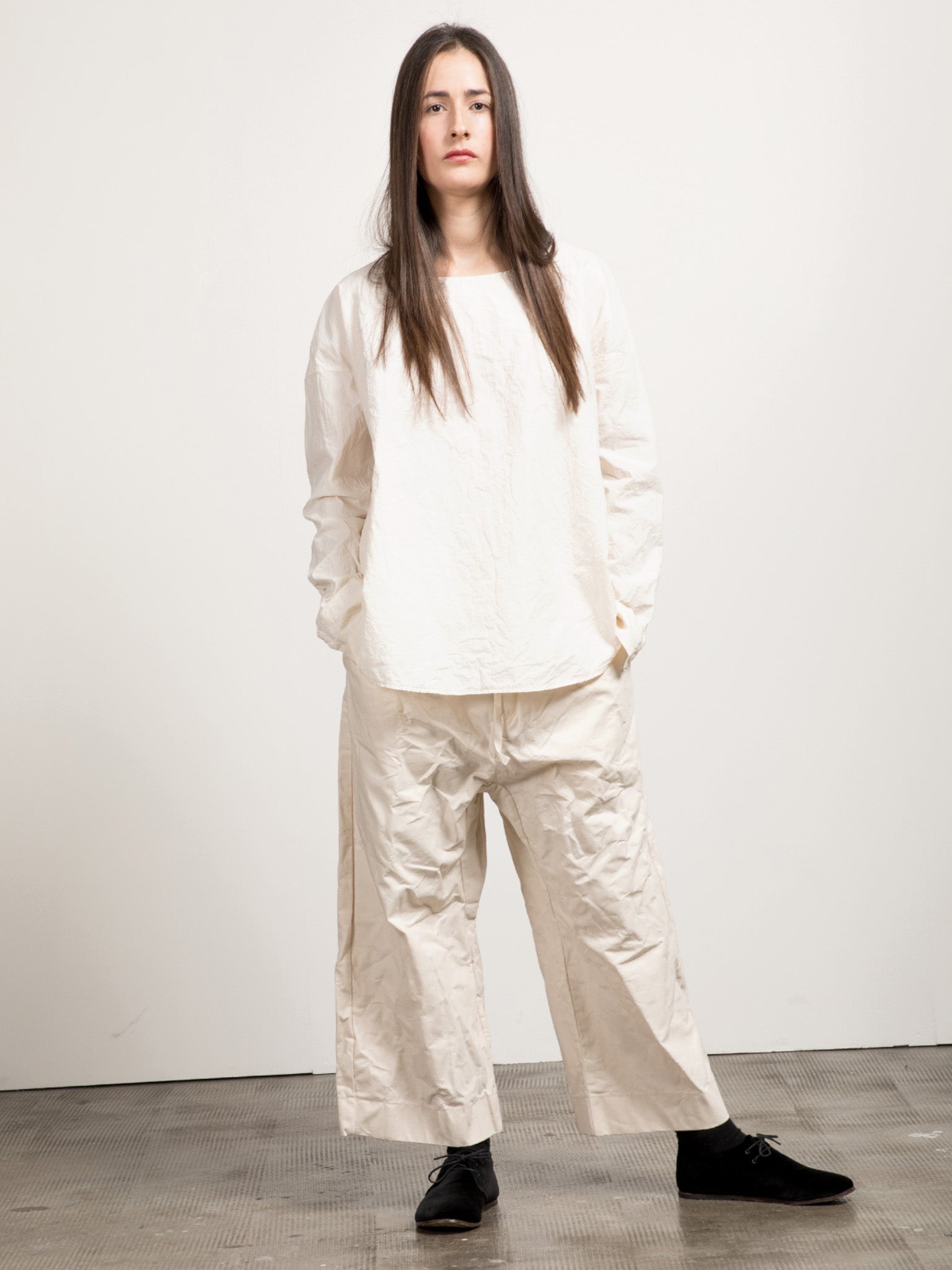 Namu Shop - Album di Famiglia W&S Trousers RC - Natural