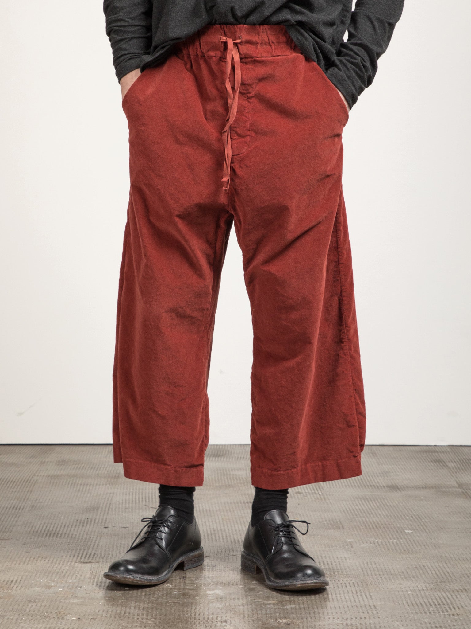 Namu Shop - Album di Famiglia Velvet W&S Trousers - Fog