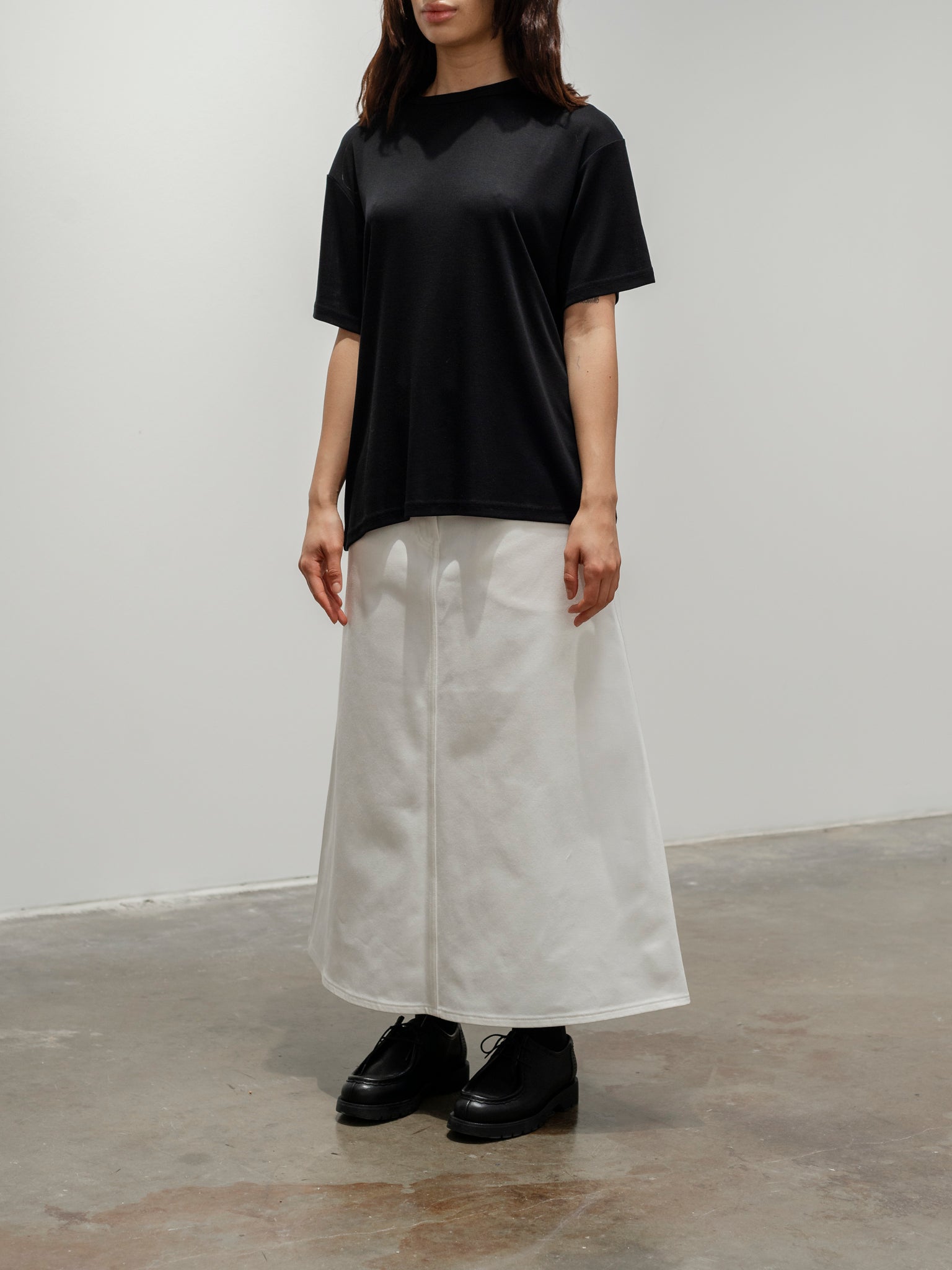 Namu Shop - Studio Nicholson Rond Jersey T-Shirt - Black