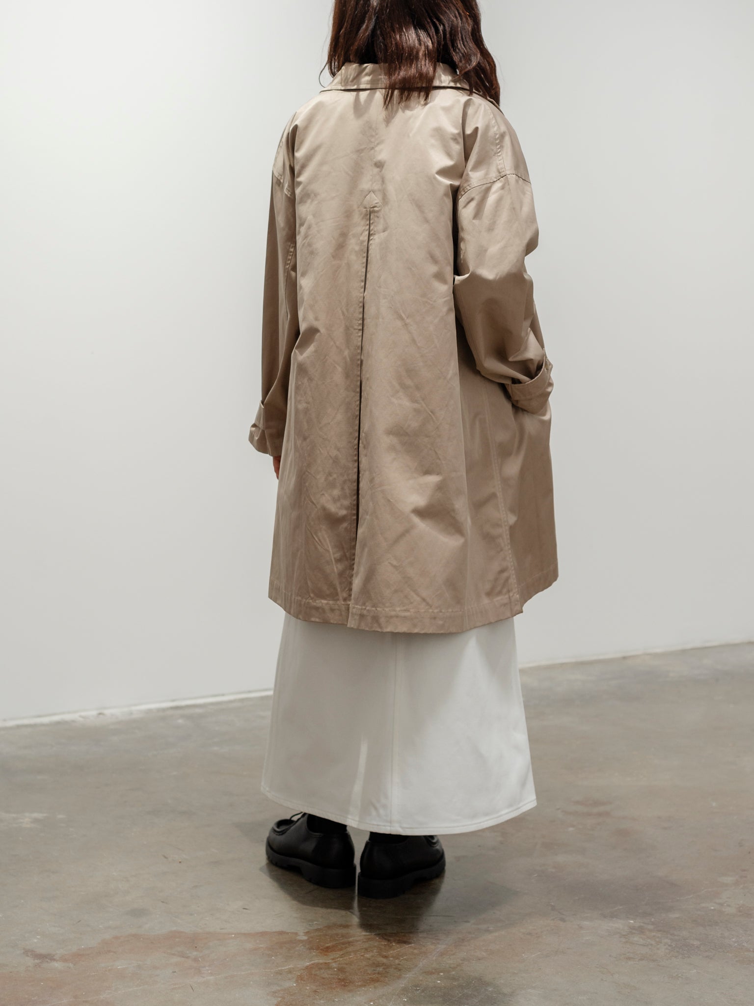Namu Shop - ICHI Ichi x TAION Coat + Down Vest - Beige x Beige