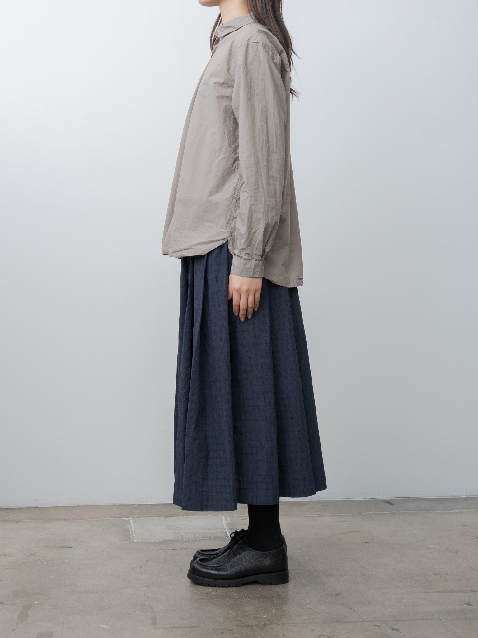Namu Shop - Bergfabel Loose Tyrol Shirt - Taupe
