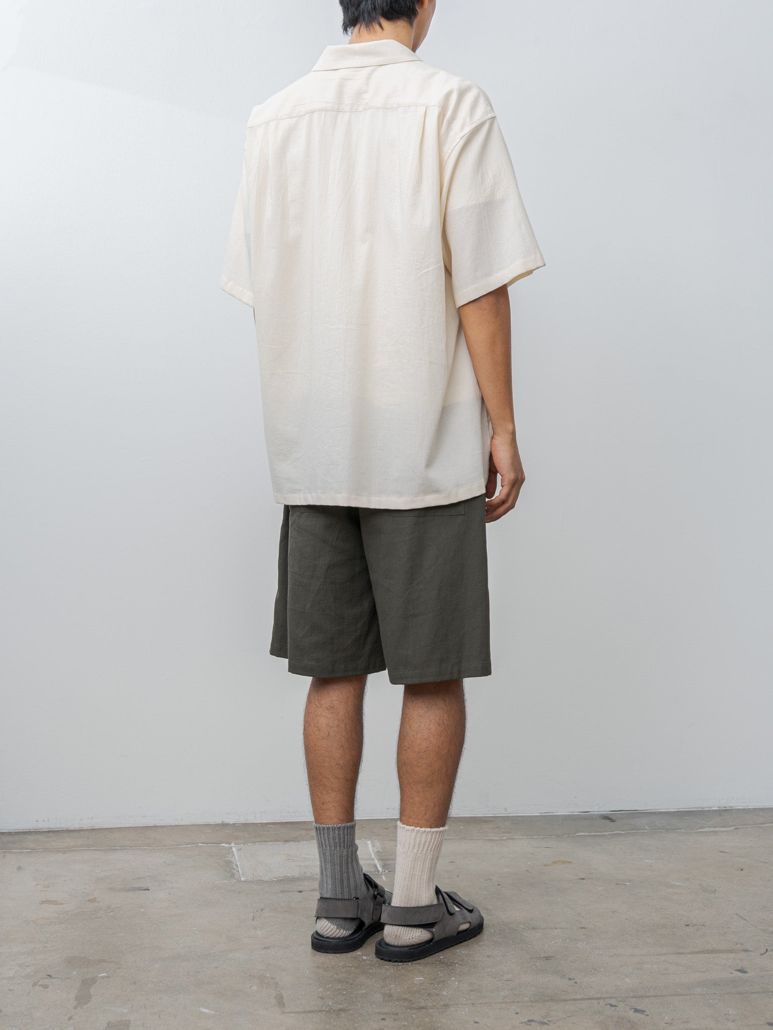 Namu Shop - Yoko Sakamoto Utility Easy Shorts - Olive