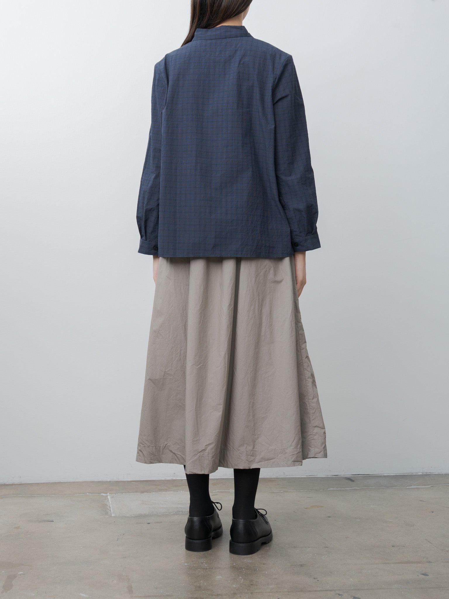 Namu Shop - Bergfabel Jenny Shirt - Navy Check