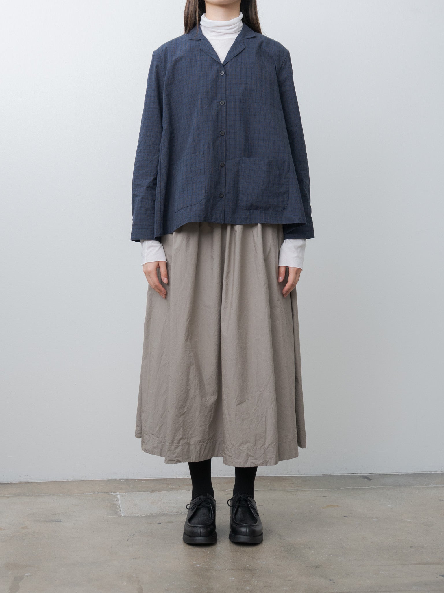 Namu Shop - Bergfabel Jenny Shirt - Navy Check